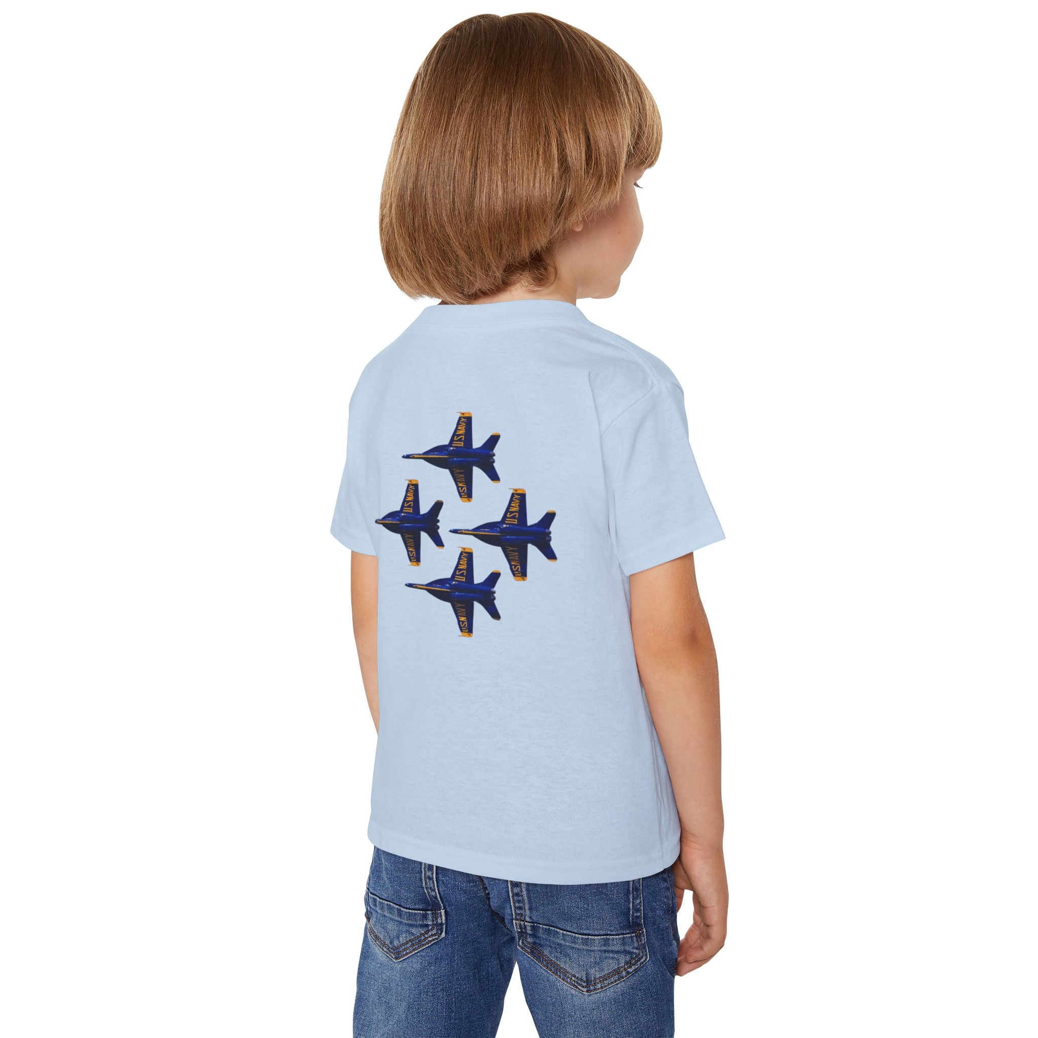 Kids Blue Angels T-Shirt | Youth Jet Formation Tee | US Navy Air Show Shirt | Pensacola FL Design