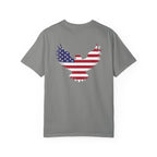 USA Patriotic Eagle Shirt – American Flag Graphic Tee, 4th of July Freedom T-Shirt, Red White & Blue Eagle Design