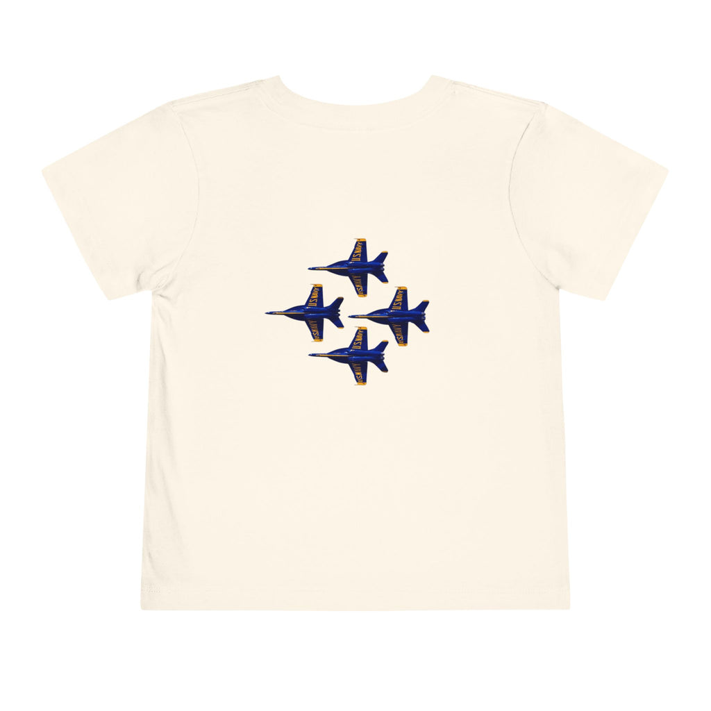 Blue Angels Diamond 4 Kids Shirt | Youth Jet Fighter Tee | Pensacola Florida Navy Air Show T-Shirt