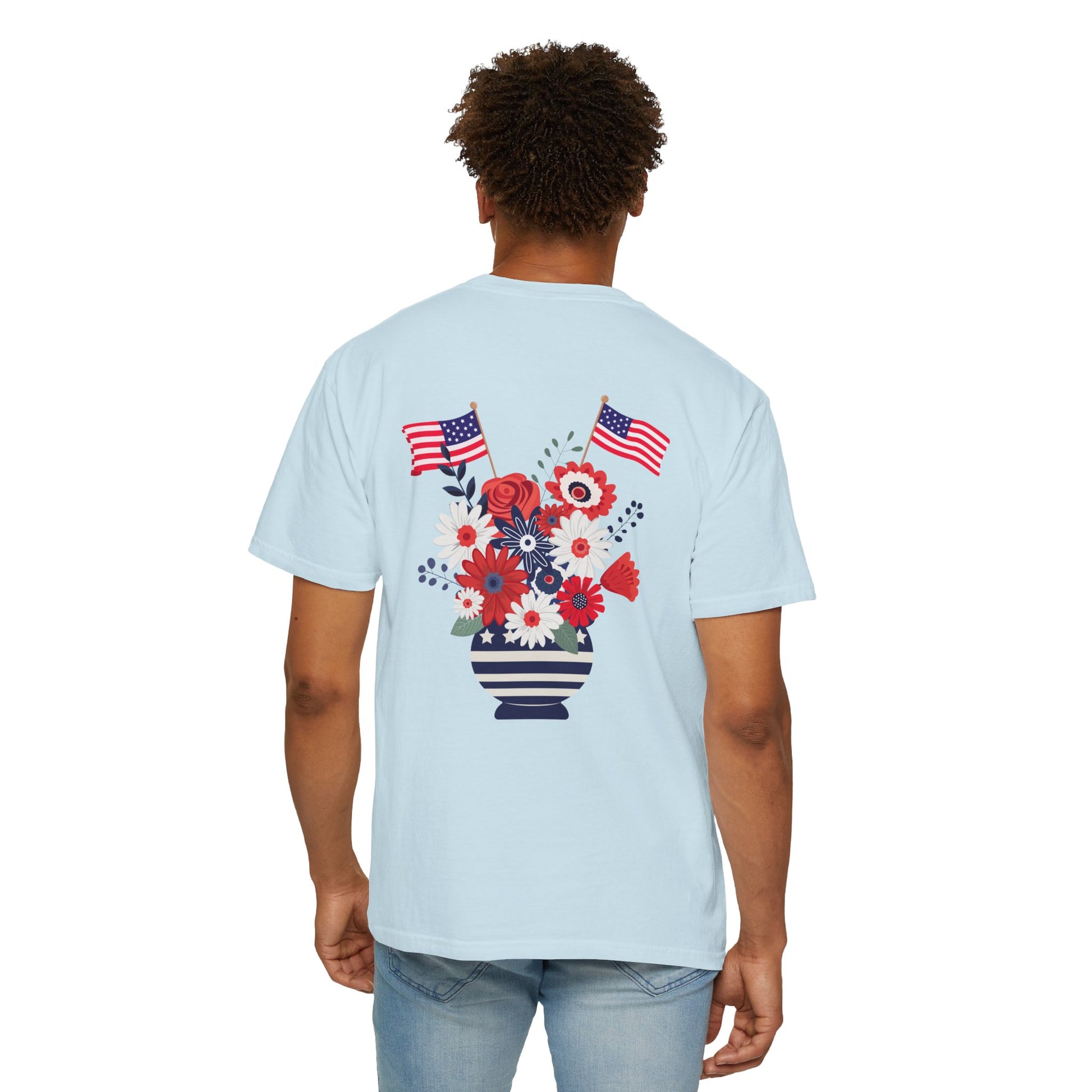 Floral Balloons USA T-shirt