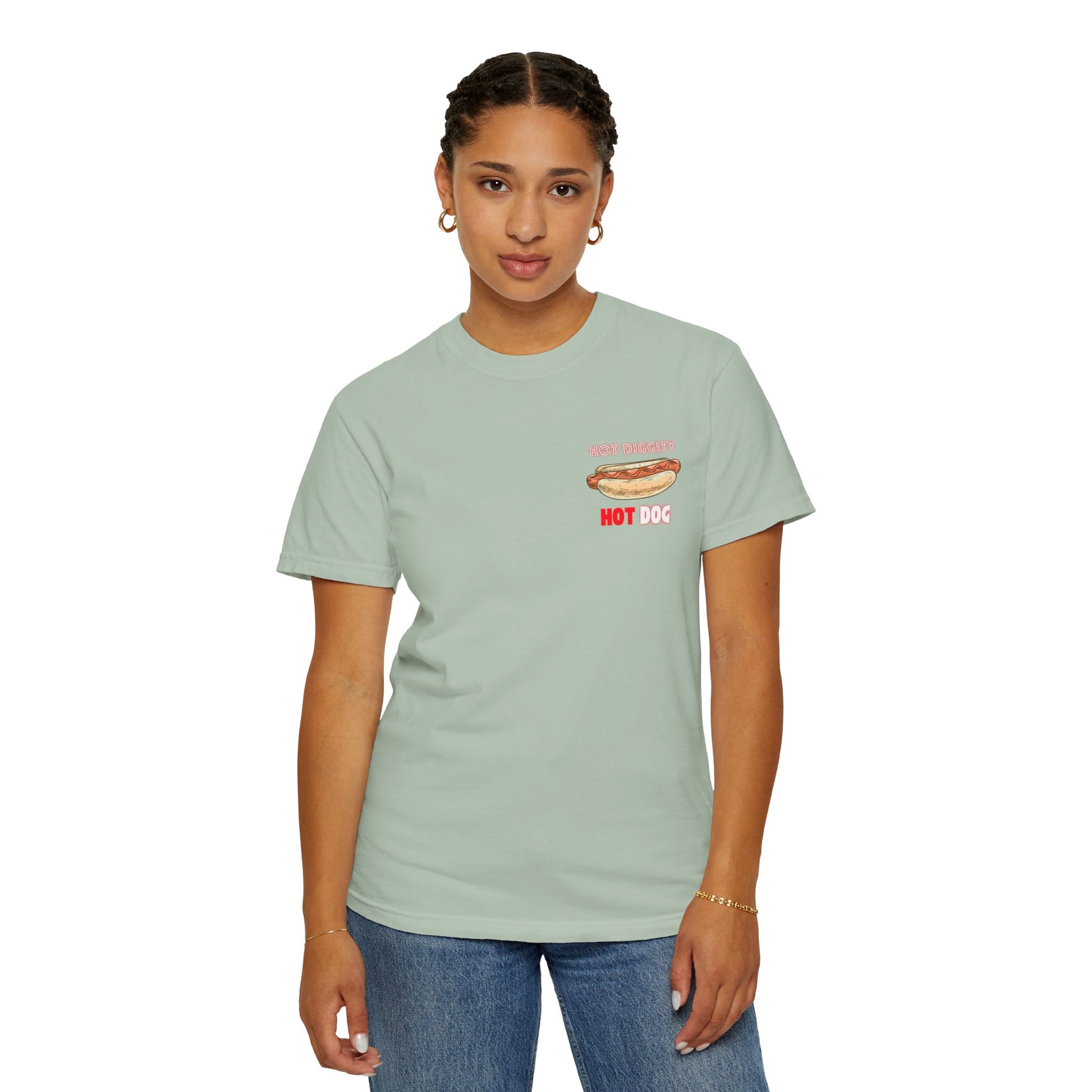 HOT DIGGITY HOT DOG T-SHIRT