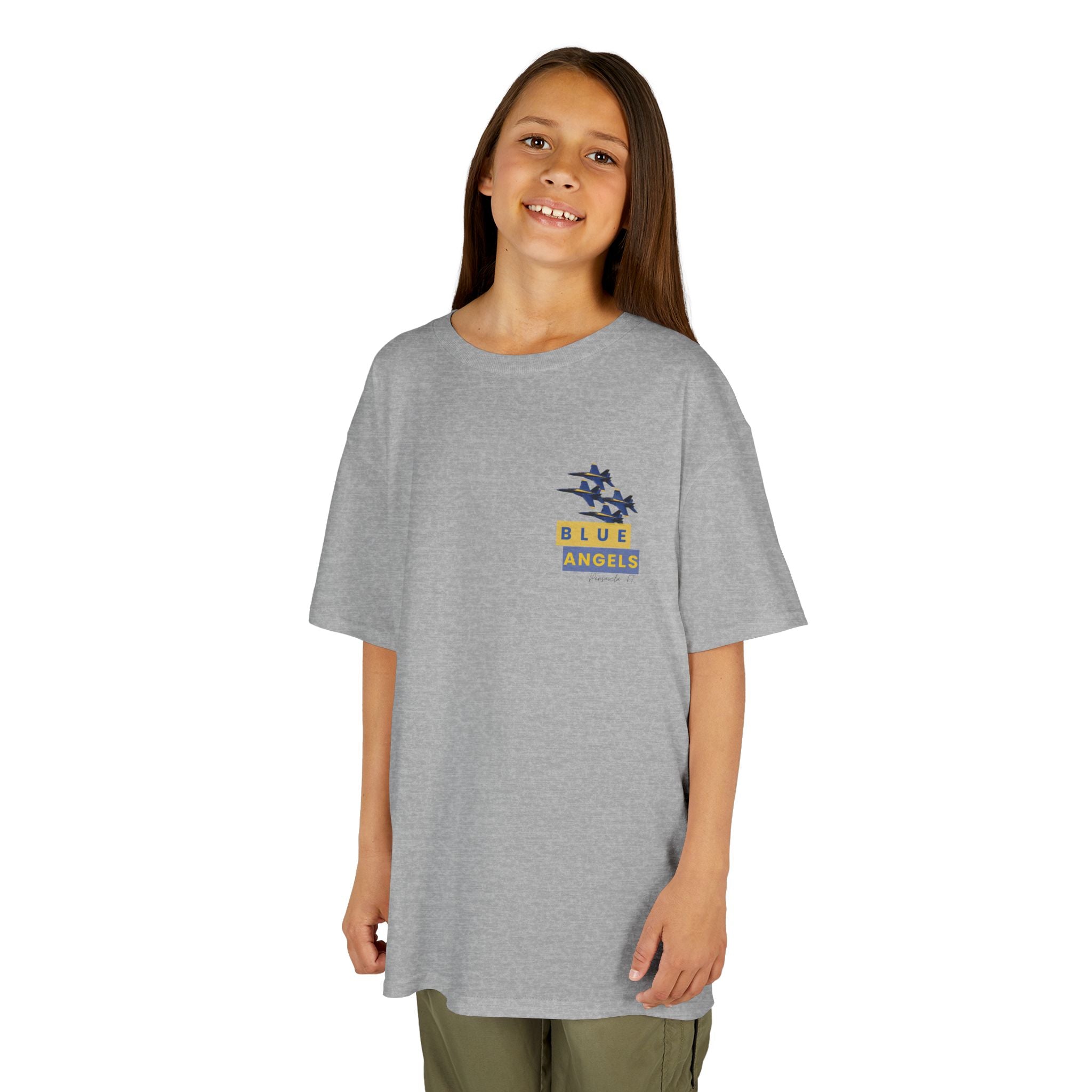 Kids Blue Angels Diamond Formation Tee — Pensacola Airshow Shirt