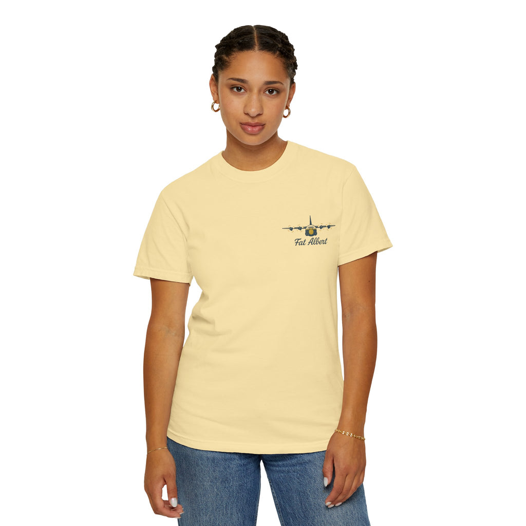 Retro Blue Angels “Fat Albert” Shirt – Pensacola Florida Navy Aviation Vintage Distressed Tee