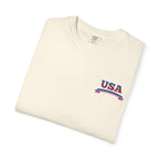 USA Patriotic Eagle Shirt – American Flag Graphic Tee, 4th of July Freedom T-Shirt, Red White & Blue Eagle Design
