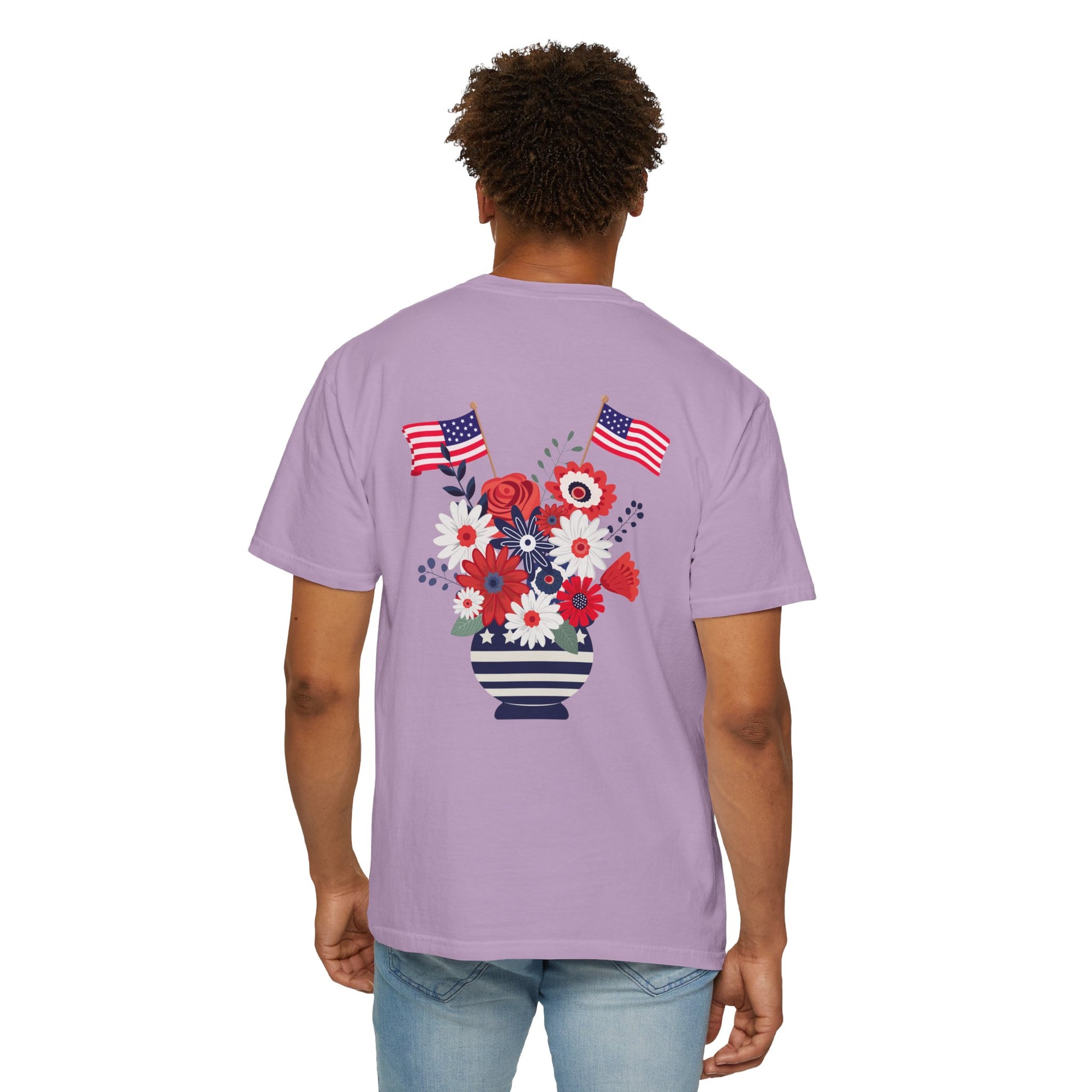 Floral Balloons USA T-shirt