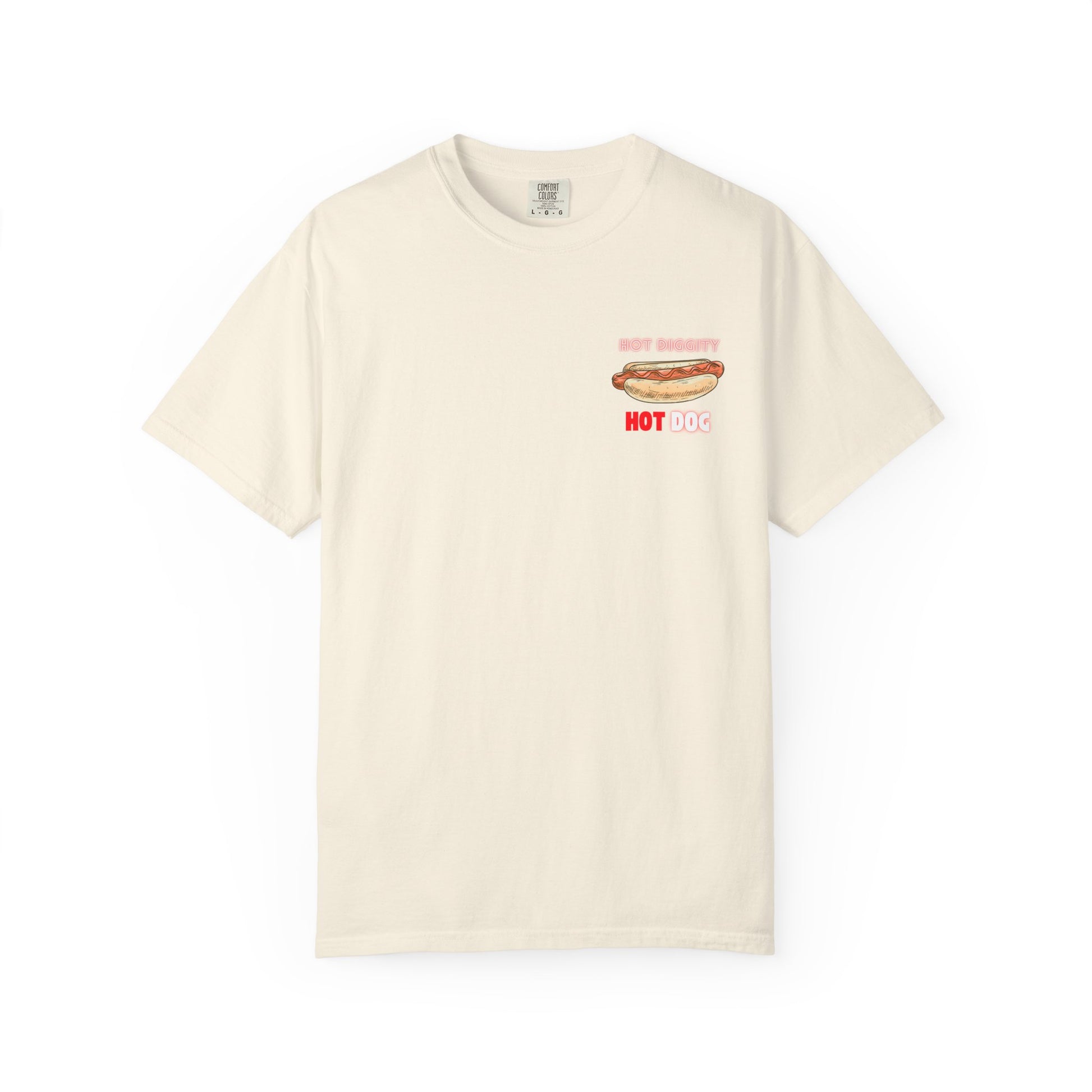 HOT DIGGITY HOT DOG T-SHIRT