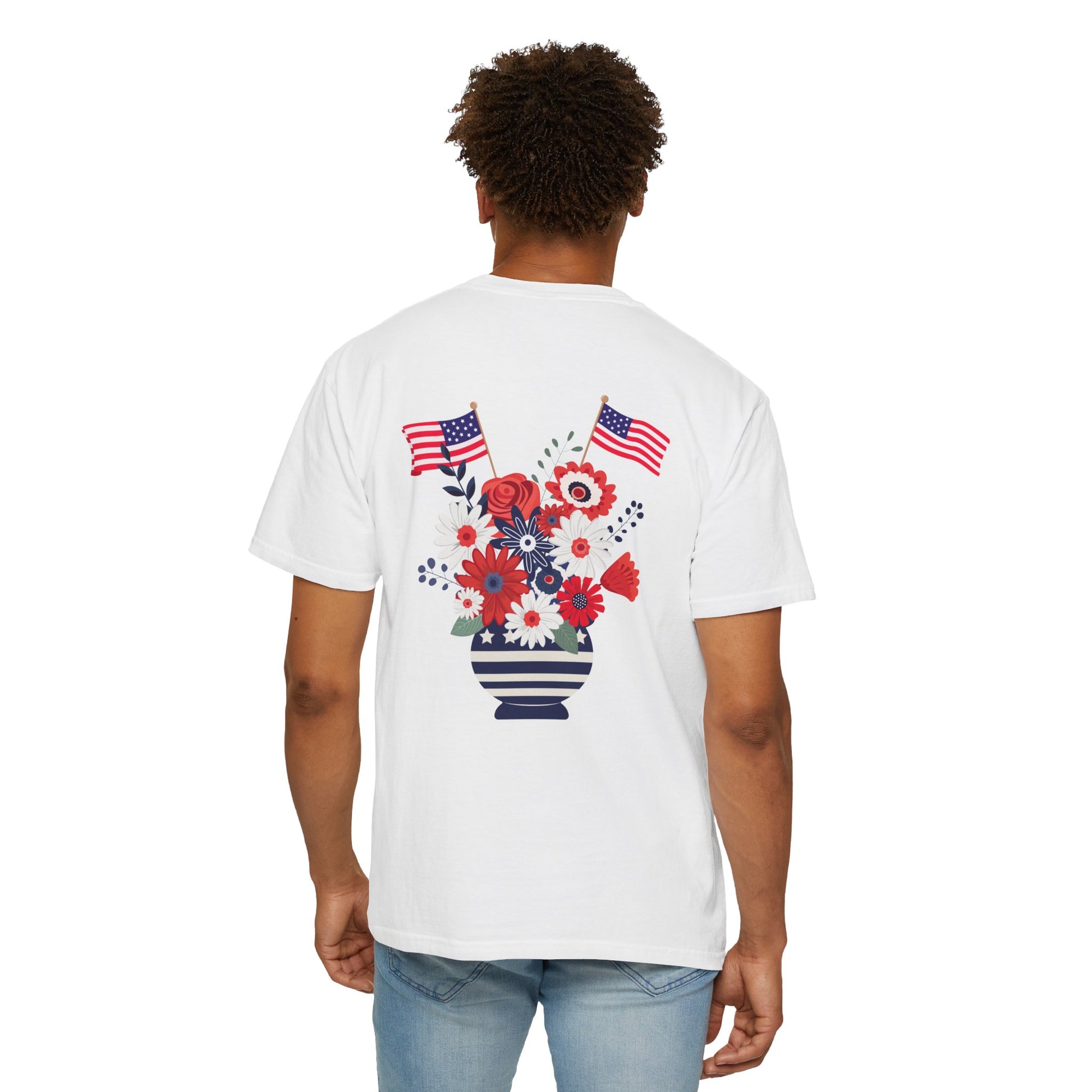 Floral Balloons USA T-shirt