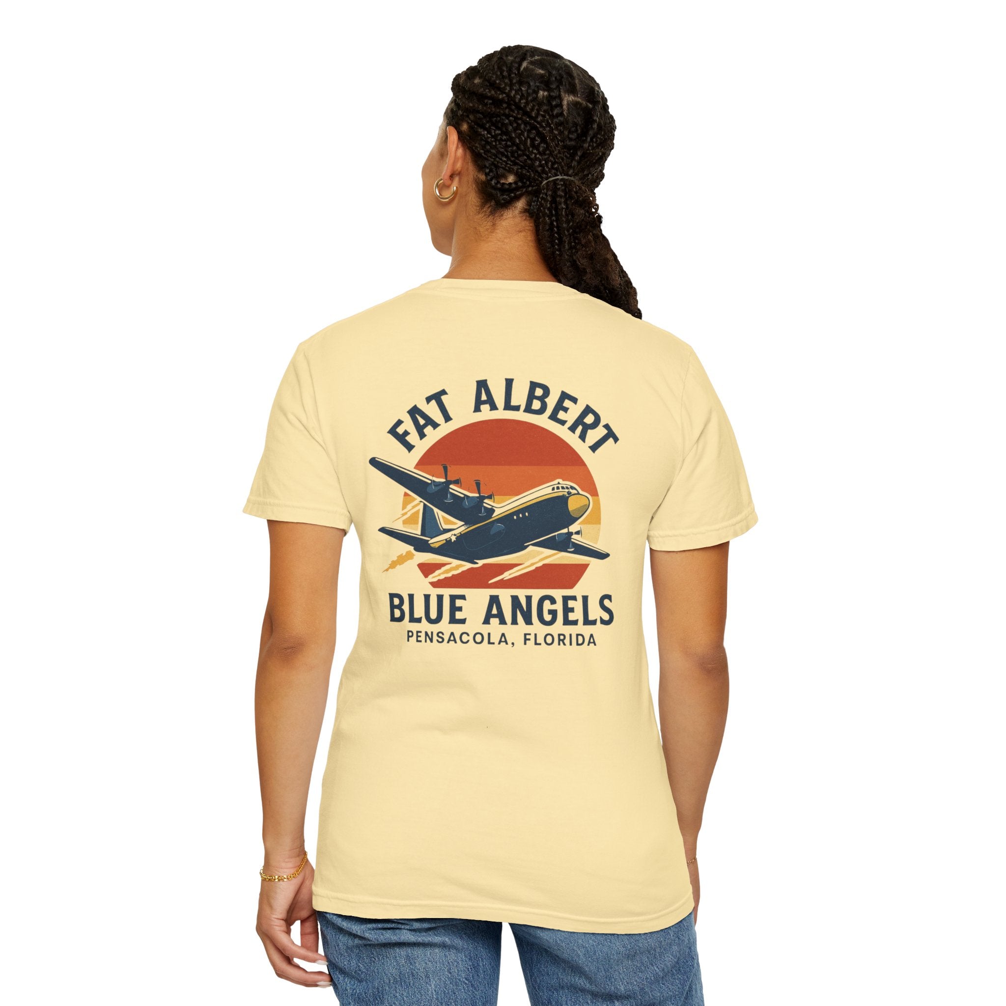 Fat Albert Blue Angels T-shirt, Vintage Airplane Tee, Aviation Gift, Unisex Graphic Tee, Aeronautics Apparel, Flight Enthusiast Shirt