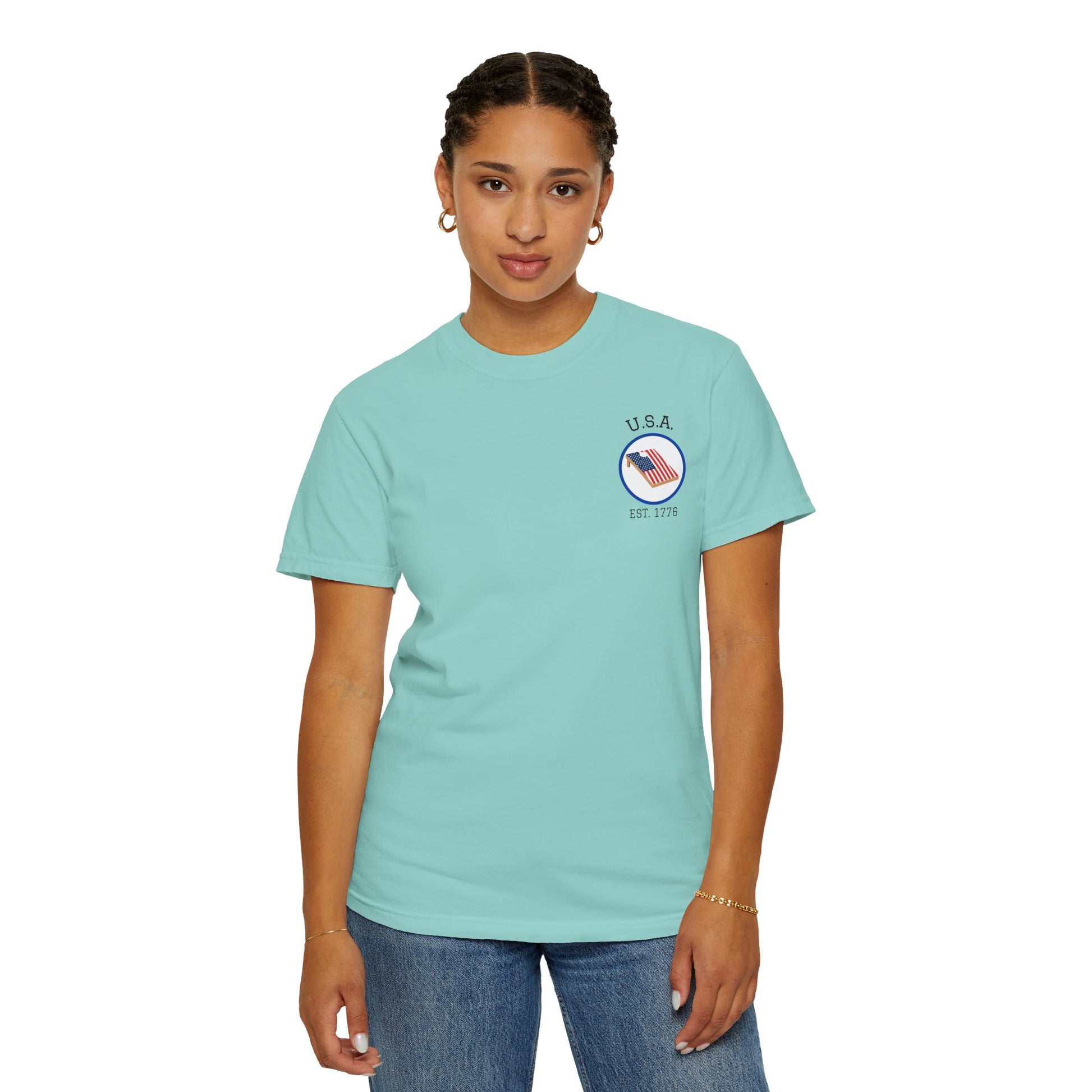 Stars, Stripes & Cornhole T-Shirt
