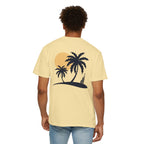 Sunset Palm Trees & Golf T-Shirt