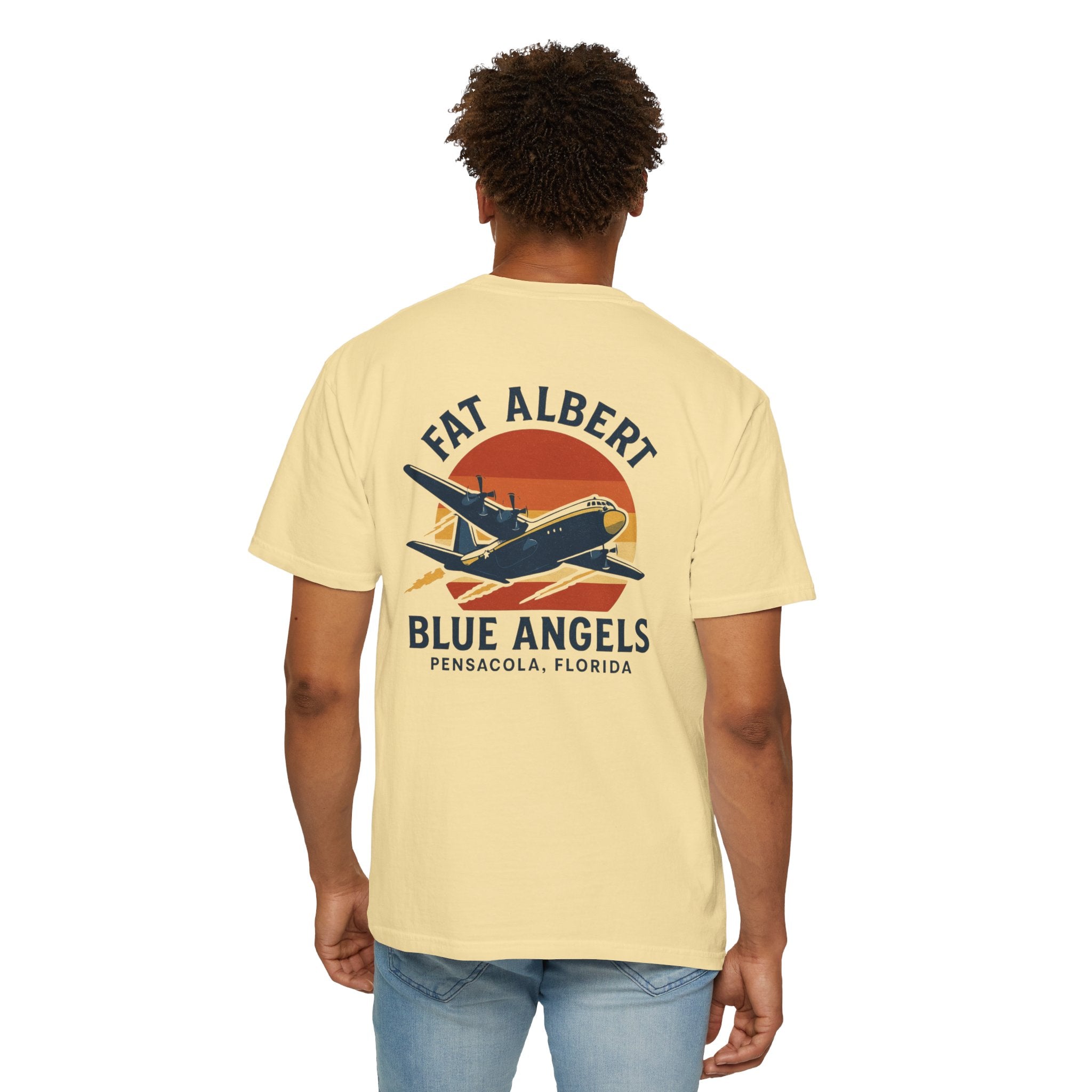 Fat Albert Blue Angels T-shirt, Vintage Airplane Tee, Aviation Gift, Unisex Graphic Tee, Aeronautics Apparel, Flight Enthusiast Shirt