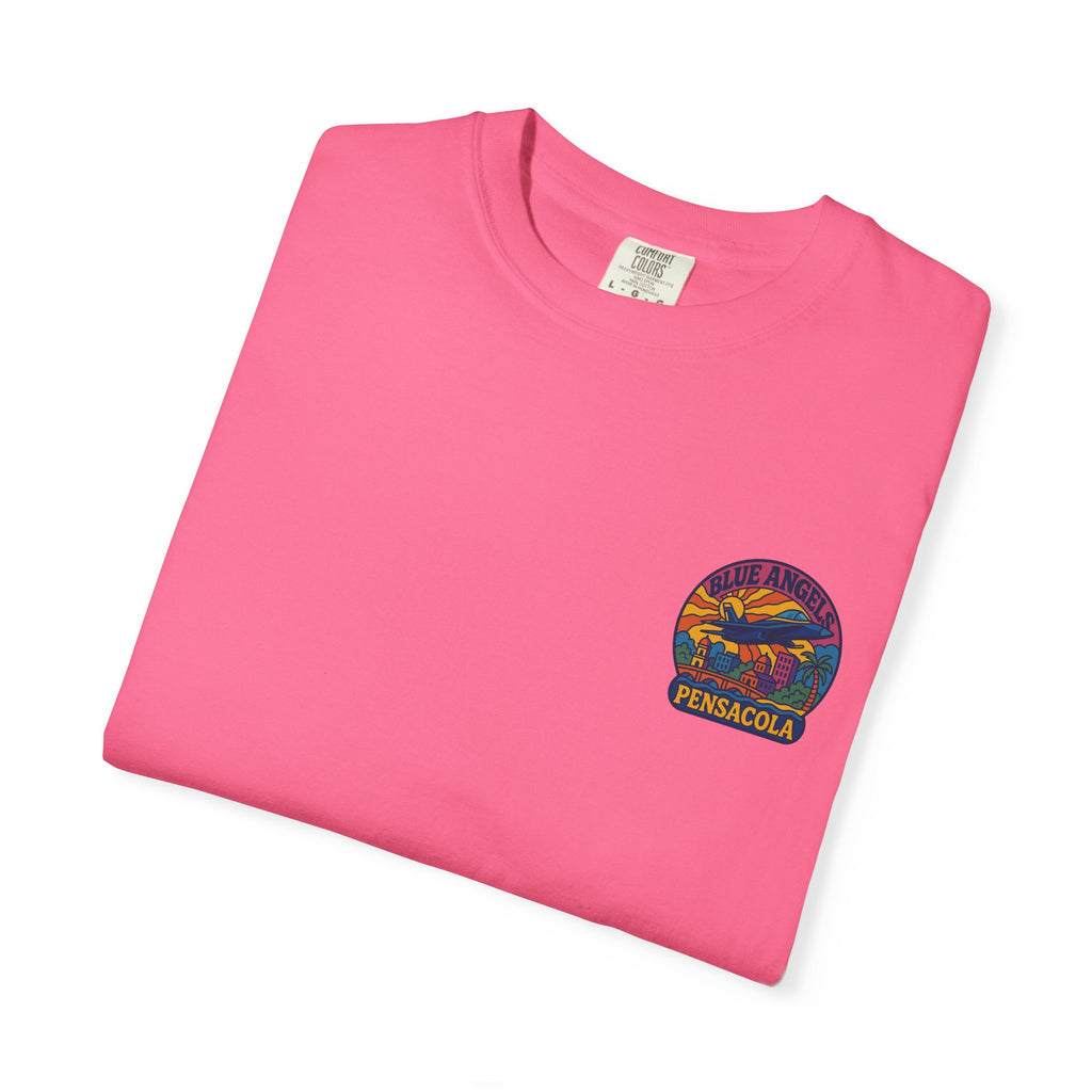 Blue Angels Retro Pensacola T-Shirt – Psychedelic Vintage Style