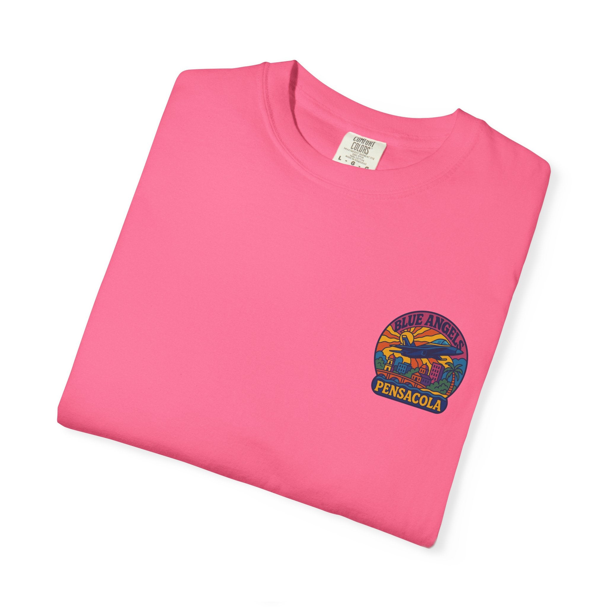 Blue Angels Retro Pensacola T-Shirt – Psychedelic Vintage Style