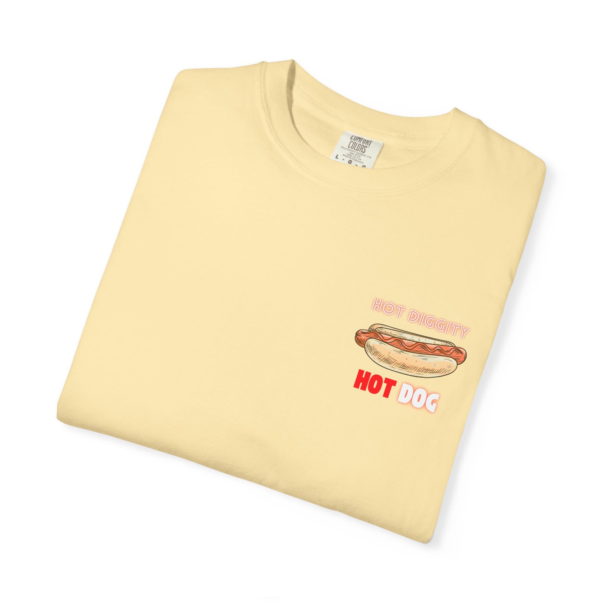 HOT DIGGITY HOT DOG T-SHIRT