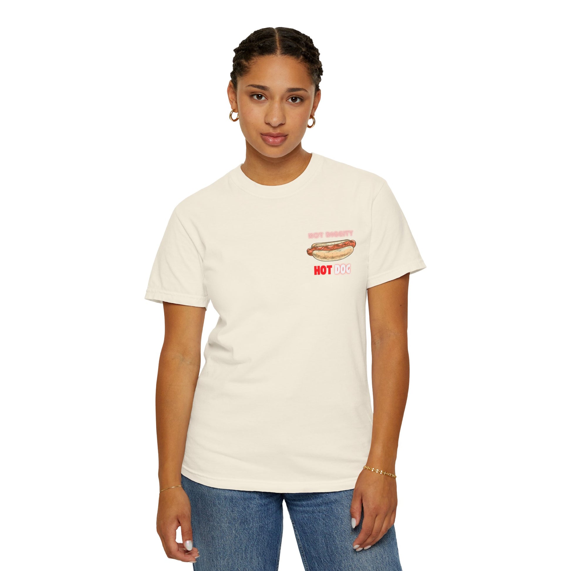 HOT DIGGITY HOT DOG T-SHIRT