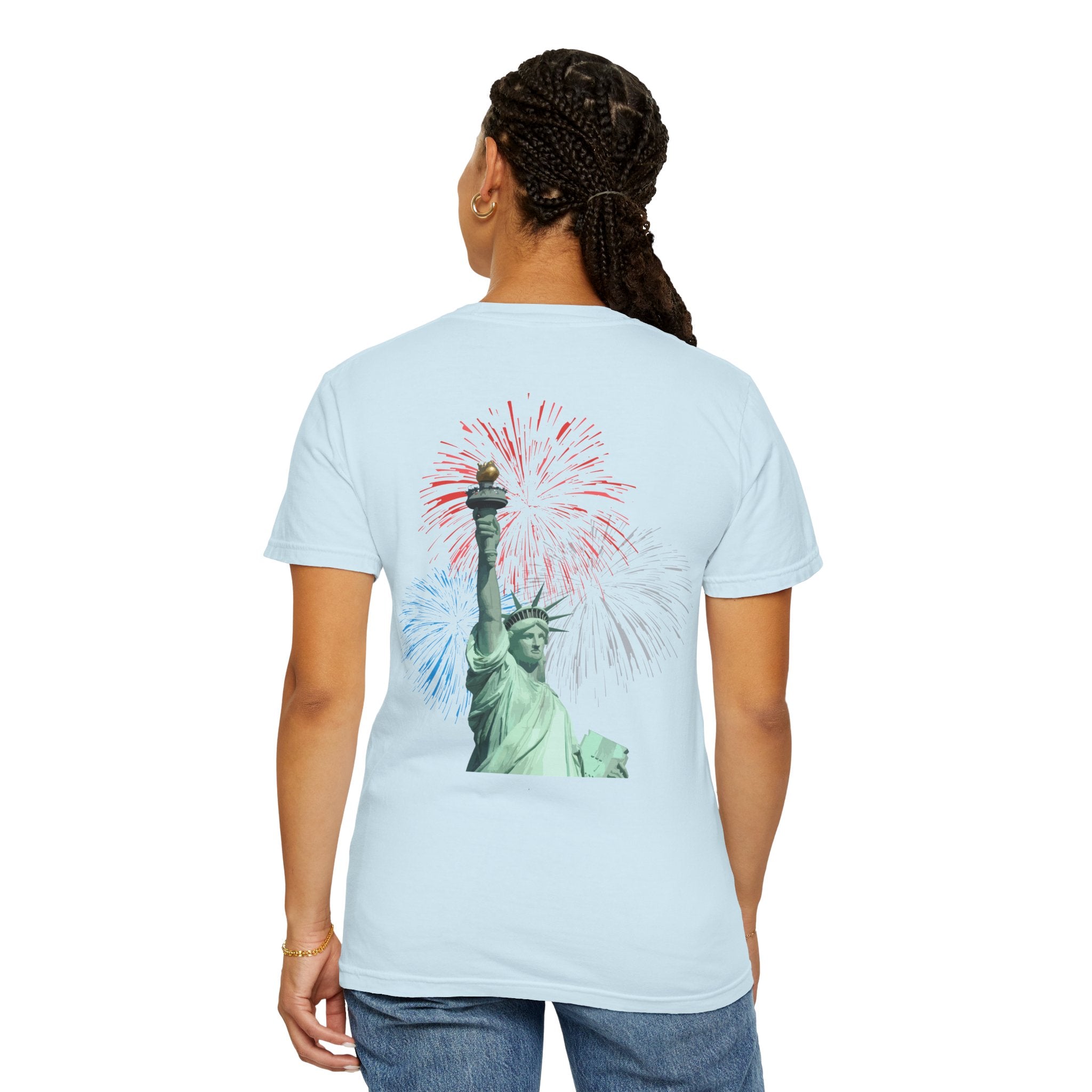 Patriotic USA Vintage Style T-Shirt
