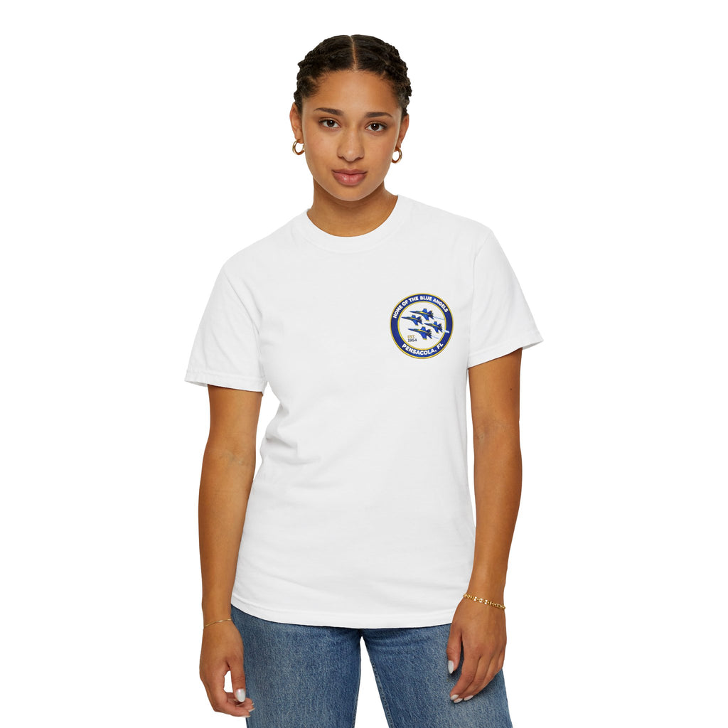 Pensacola Beach Blue Angels Navy Aviation T-Shirt — Florida Air Show Graphic Tee