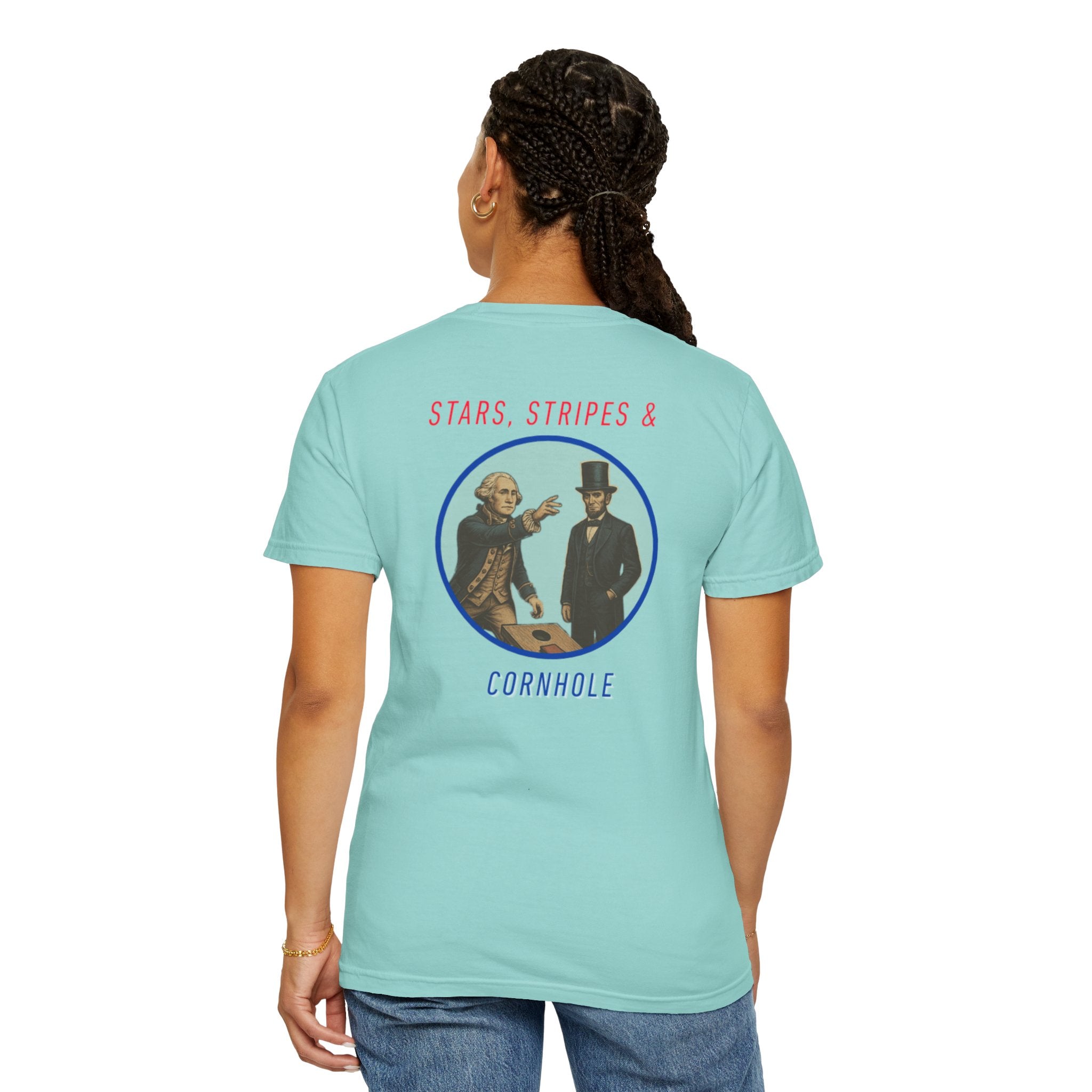 Stars, Stripes & Cornhole T-Shirt