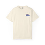 USA Patriotic Eagle Shirt – American Flag Graphic Tee, 4th of July Freedom T-Shirt, Red White & Blue Eagle Design