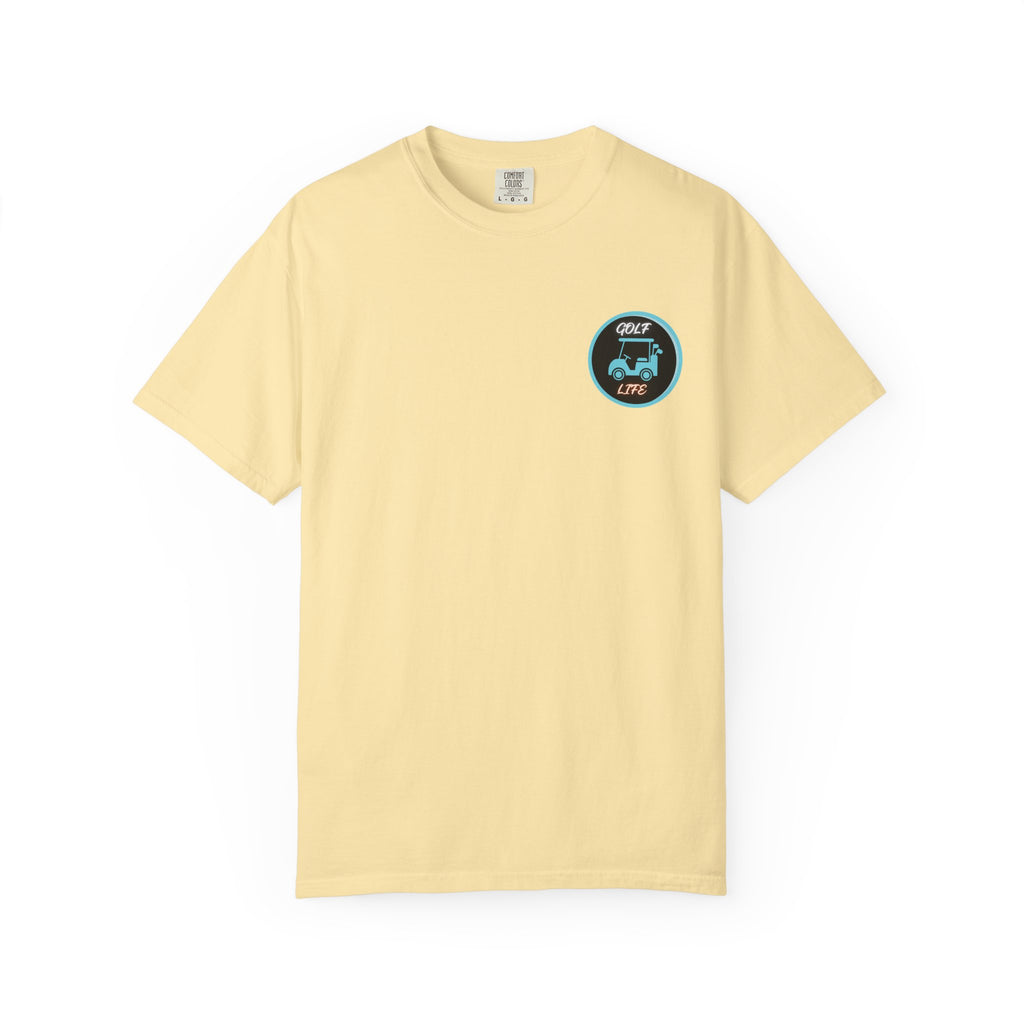 Sunset Palm Trees & Golf T-Shirt