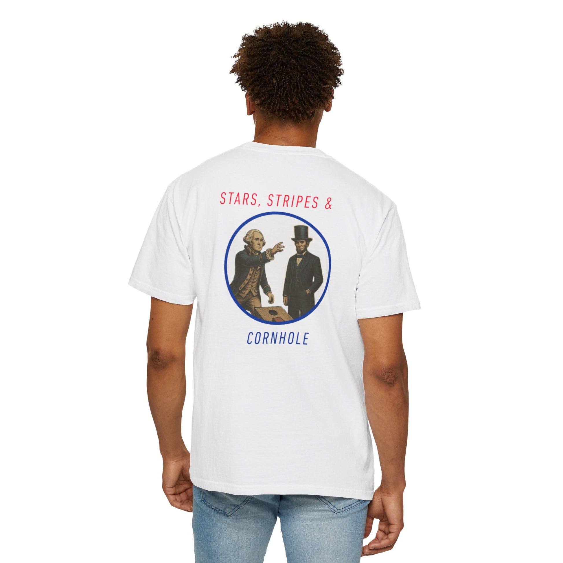 Stars, Stripes & Cornhole T-Shirt
