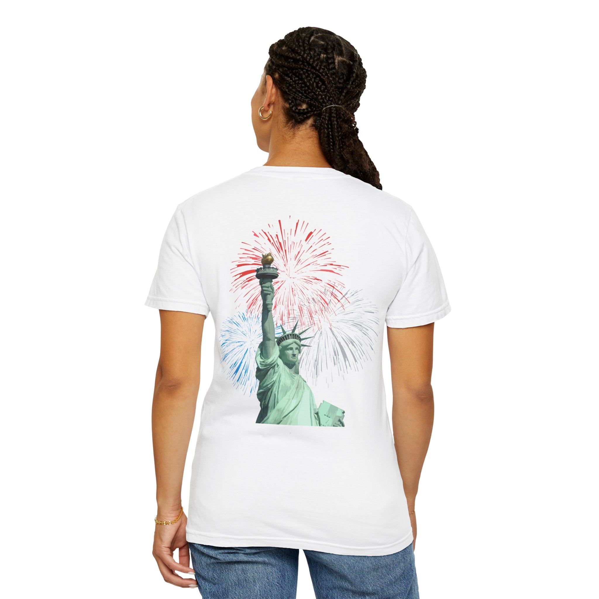 Patriotic USA Vintage Style T-Shirt