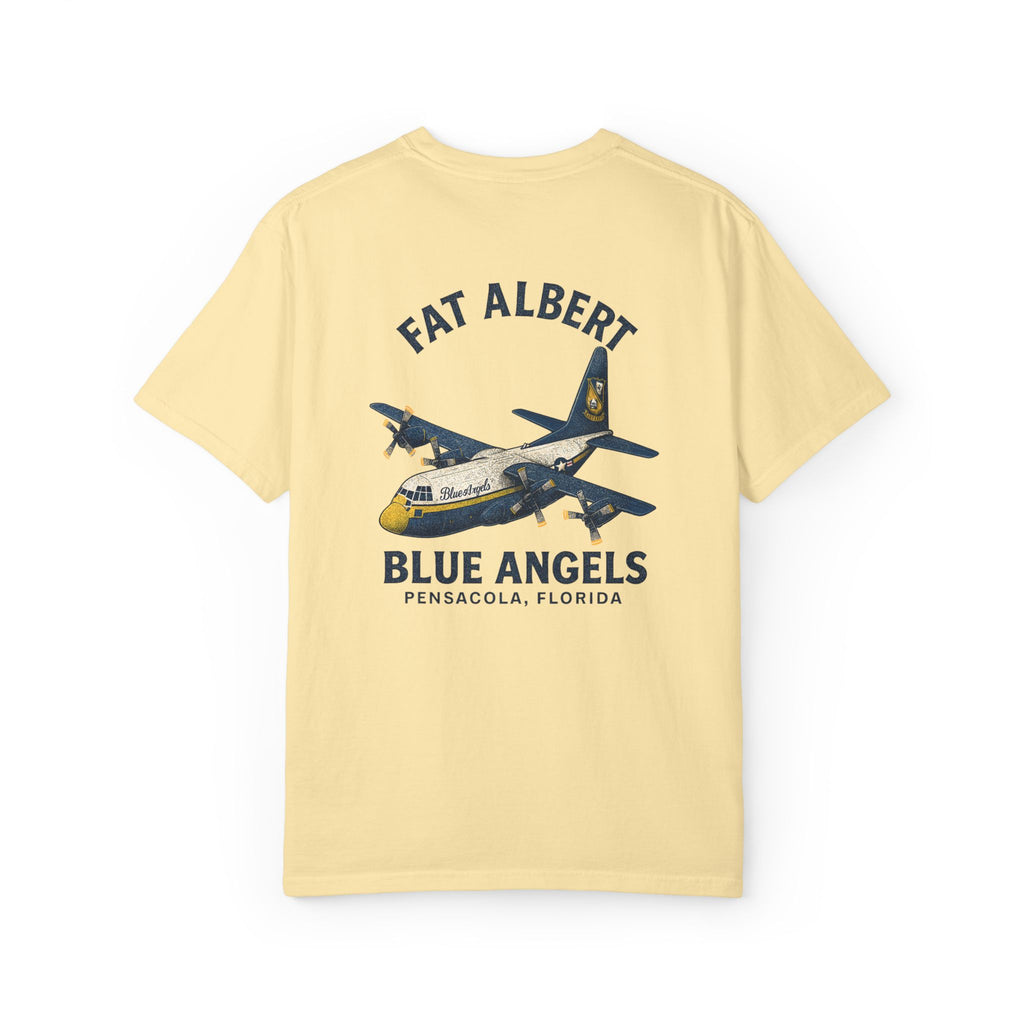 Retro Blue Angels “Fat Albert” Shirt – Pensacola Florida Navy Aviation Vintage Distressed Tee