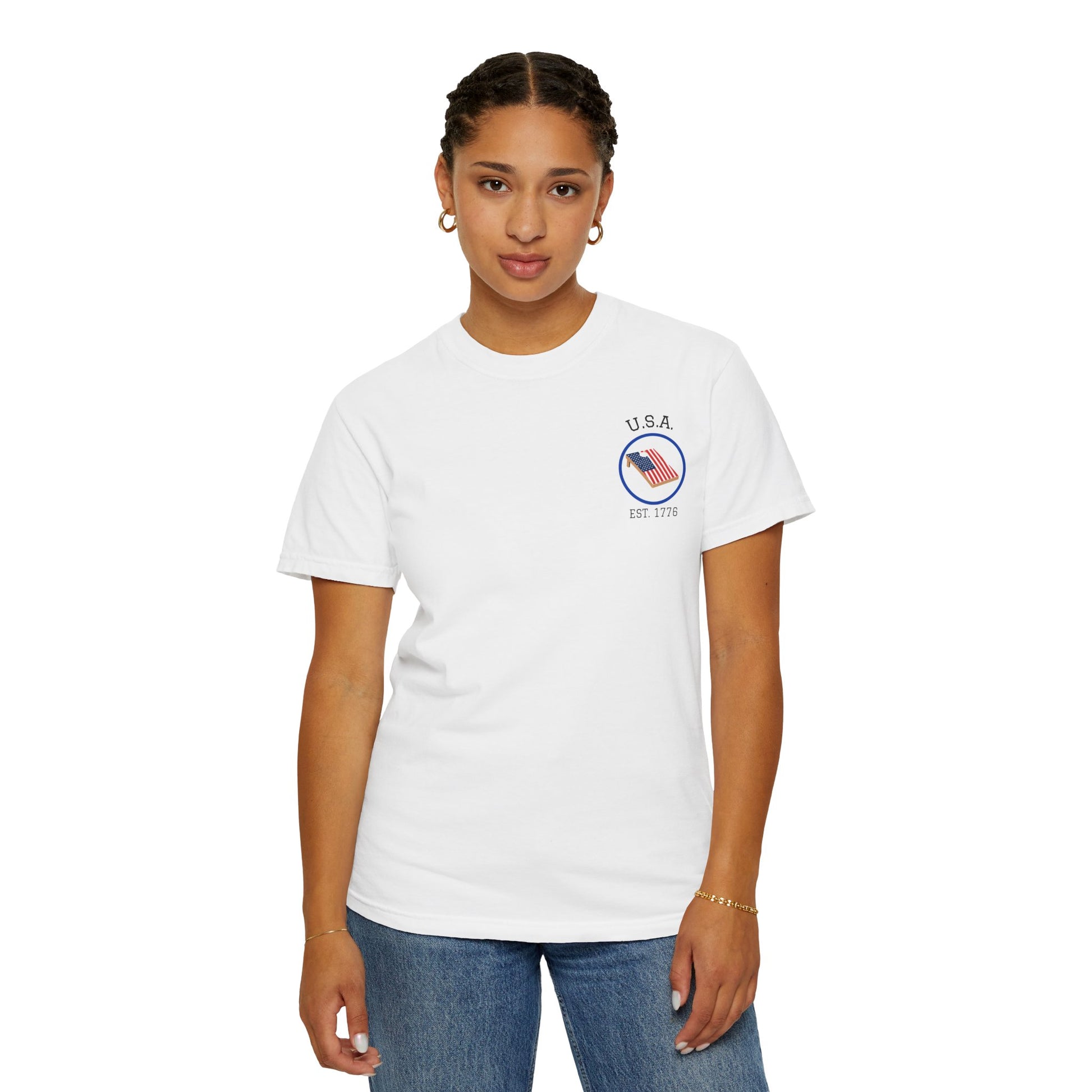 Stars, Stripes & Cornhole T-Shirt