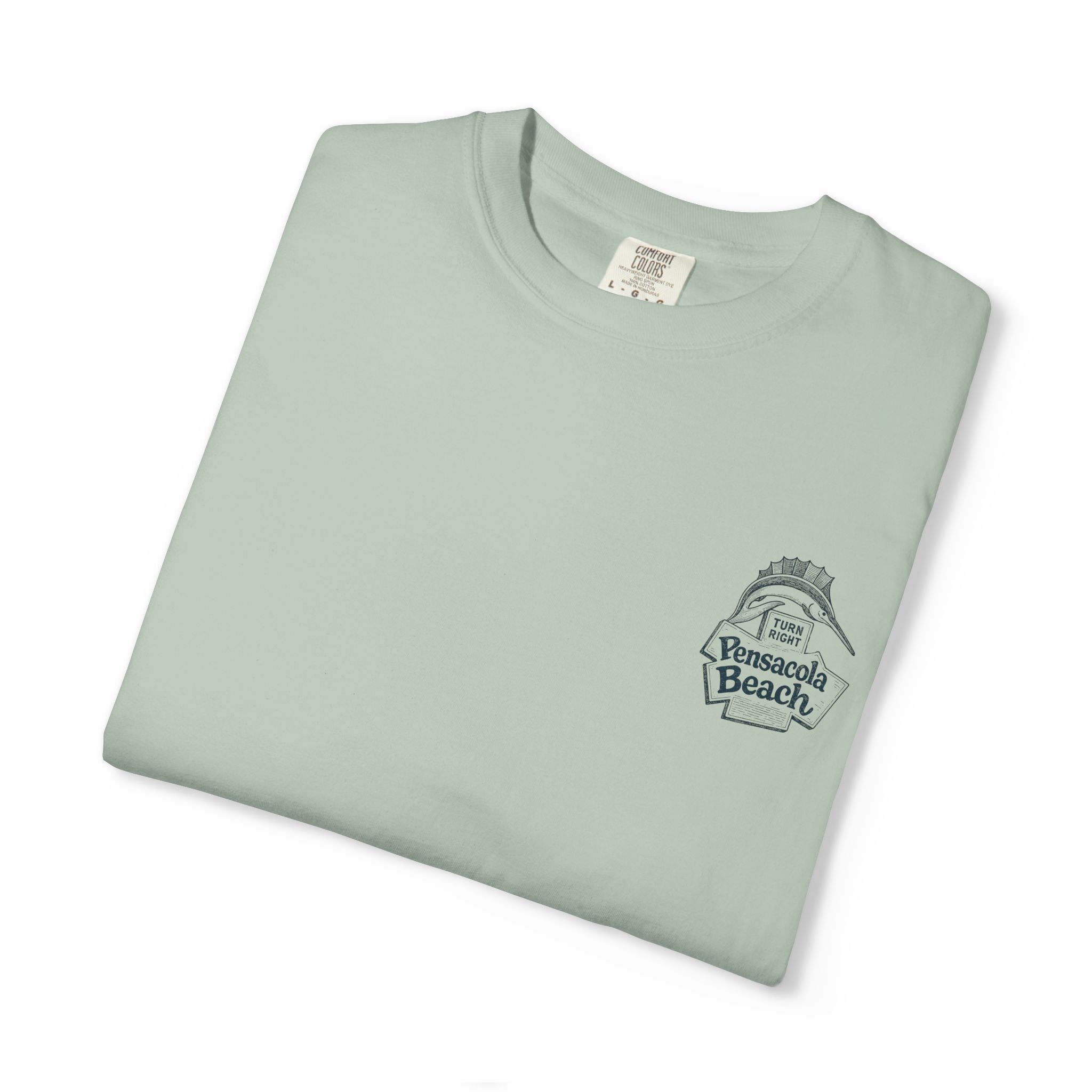 Vintage Pensacola Beach Sign T-Shirt - Scenic Drive - Gulf of America Coastal Tee