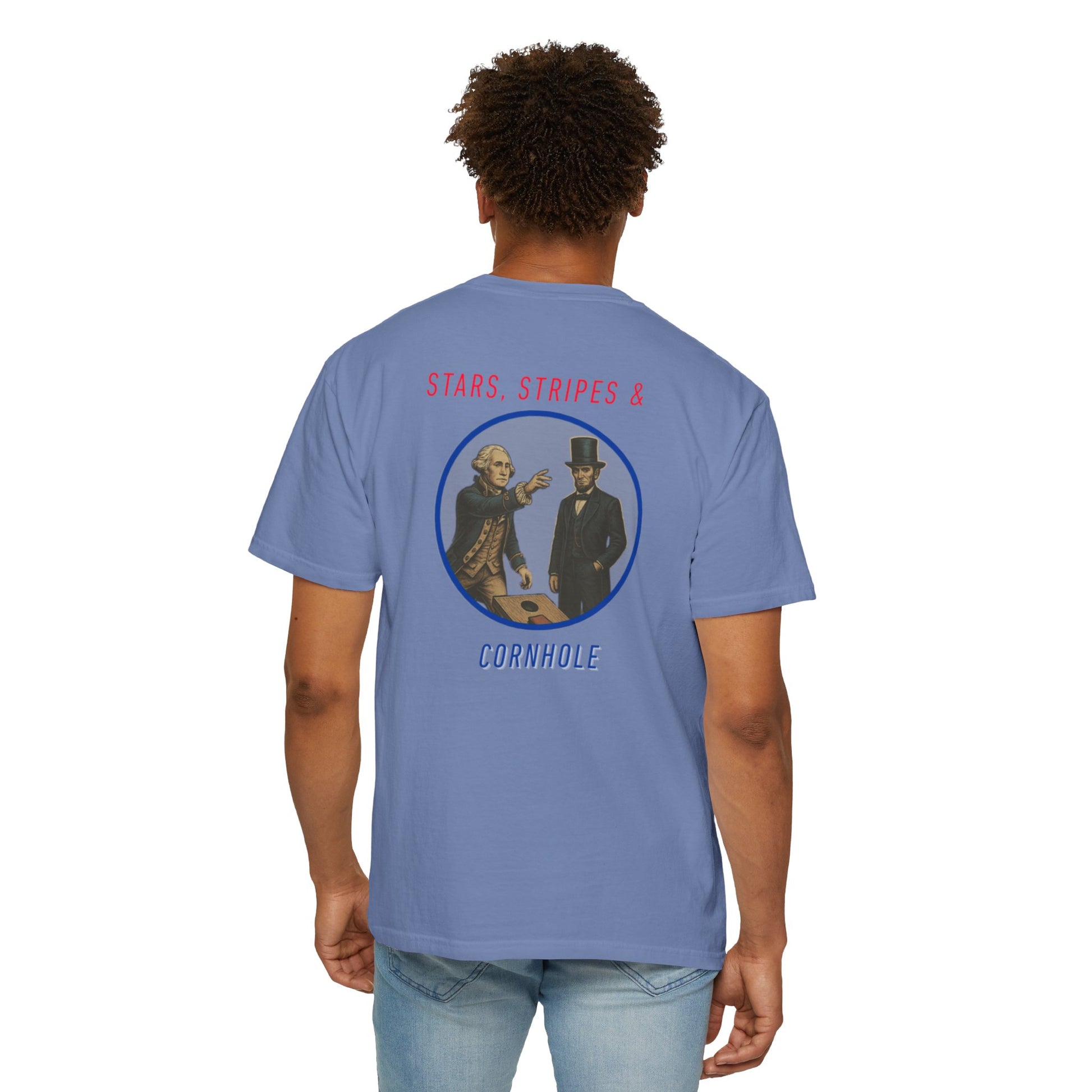 Stars, Stripes & Cornhole T-Shirt