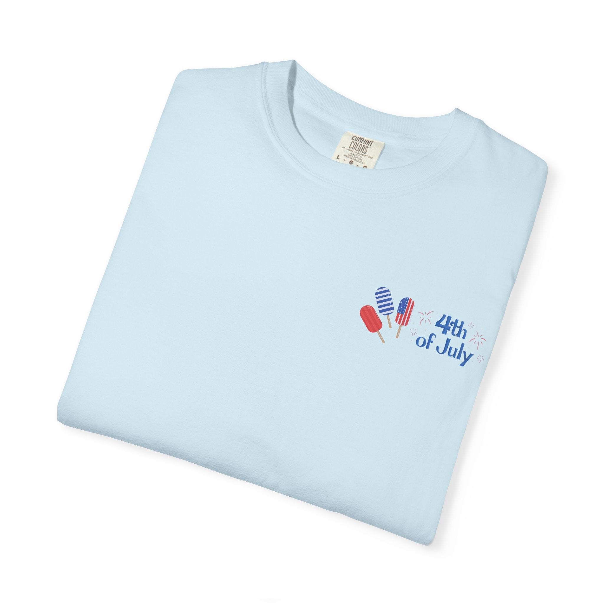 Patriotic Floral 4th of July T-Shirt