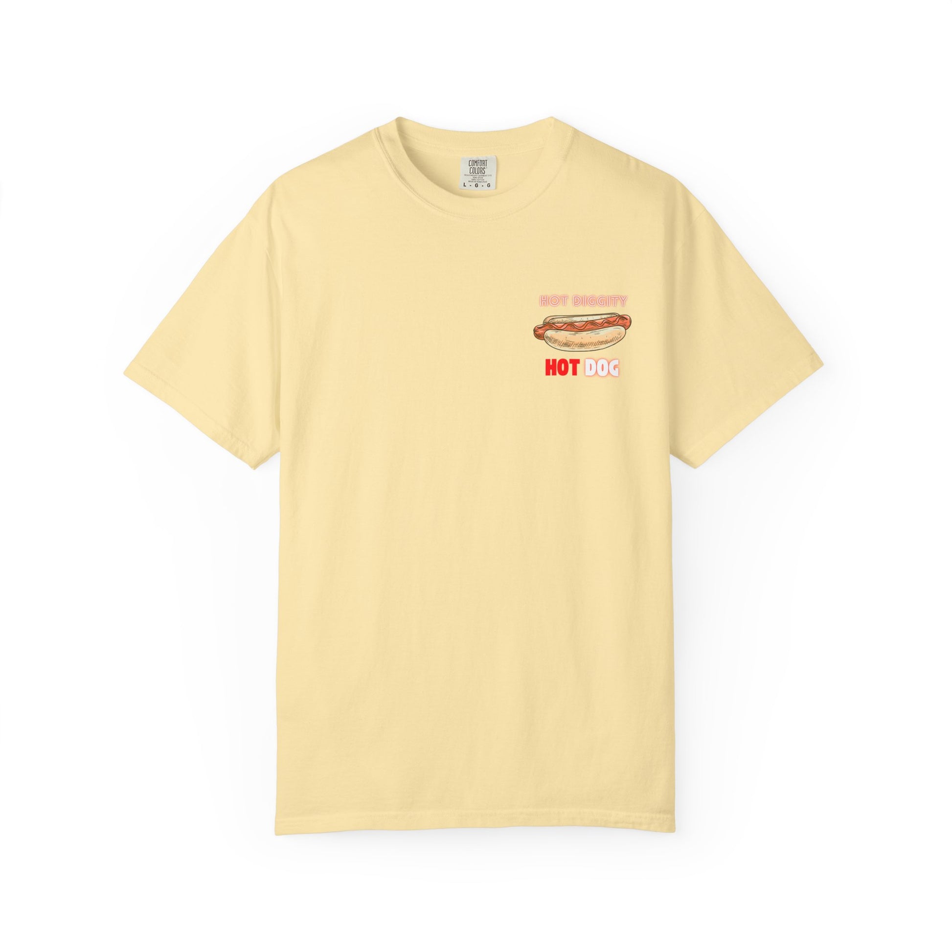 HOT DIGGITY HOT DOG T-SHIRT