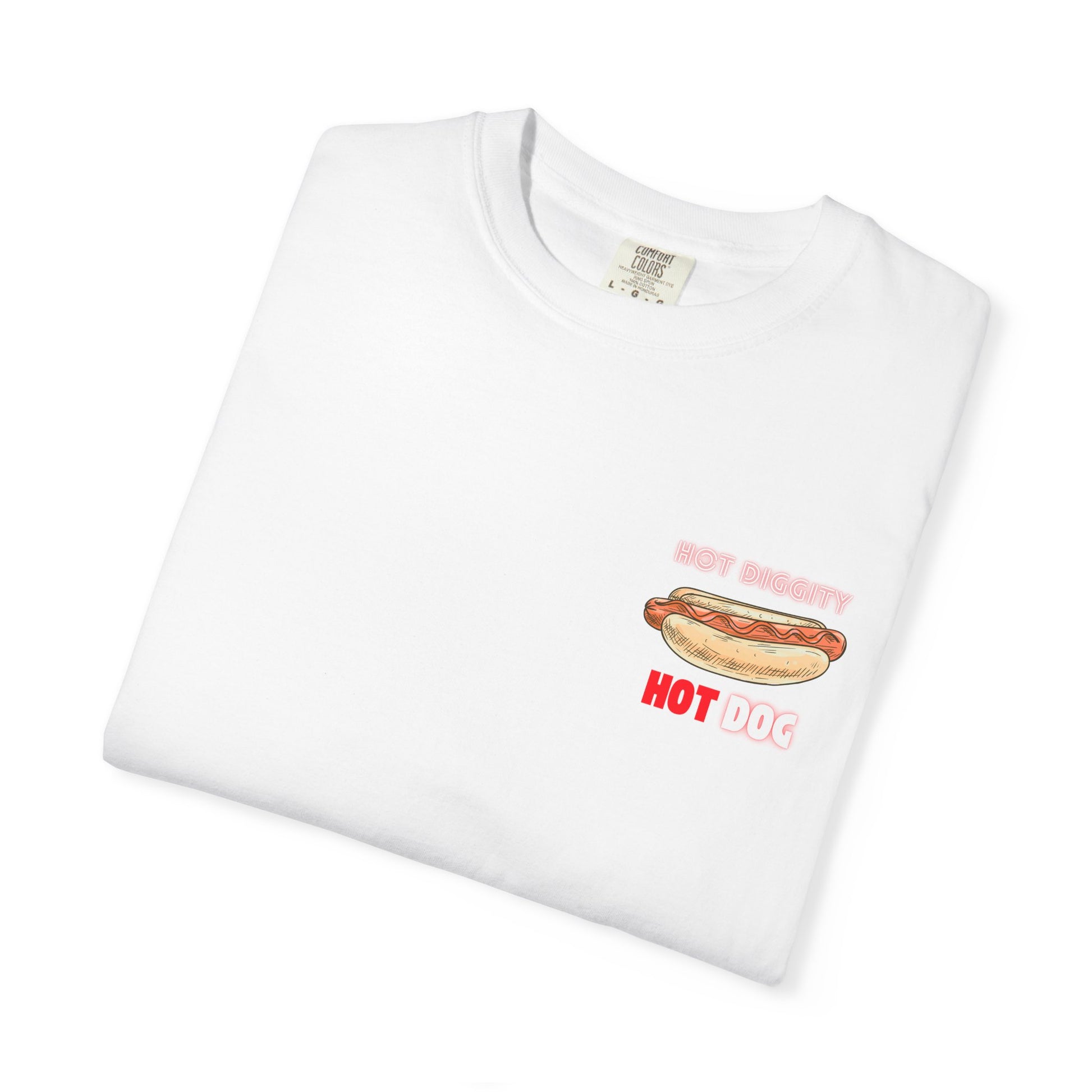 HOT DIGGITY HOT DOG T-SHIRT