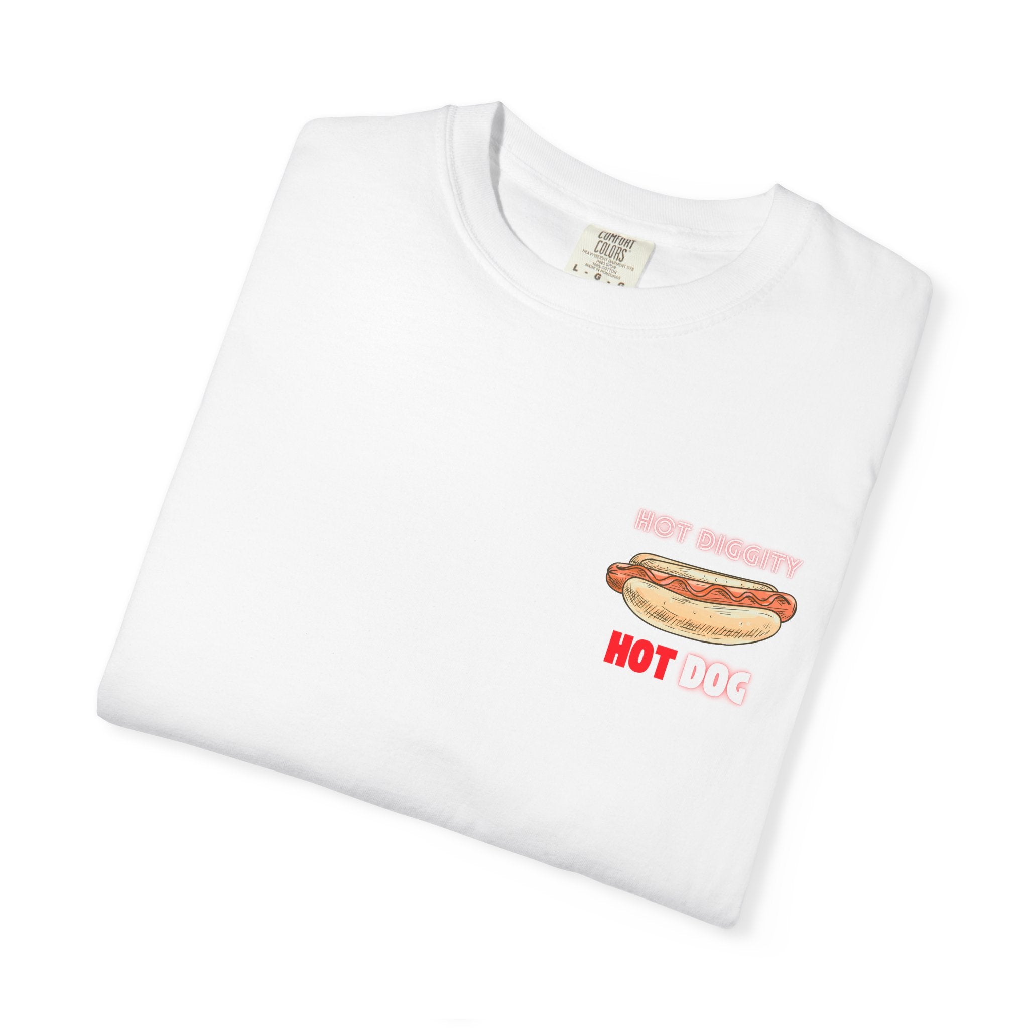 HOT DIGGITY HOT DOG T-SHIRT
