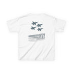Kids Tee - Aviation Adventure Blue Angels Airplane Design T-Shirt