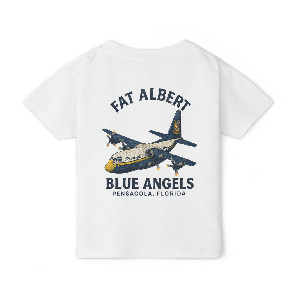 Fat Albert Toddler T-Shirt, Cute Airplane Tee, Kids' Gift, Airshow Apparel, Birthday Gift, Blue Angels, Aviation Lover