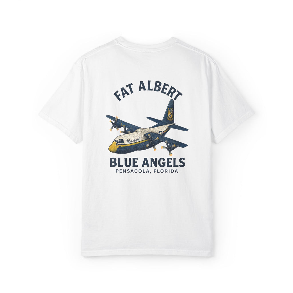 Retro Blue Angels “Fat Albert” Shirt – Pensacola Florida Navy Aviation Vintage Distressed Tee