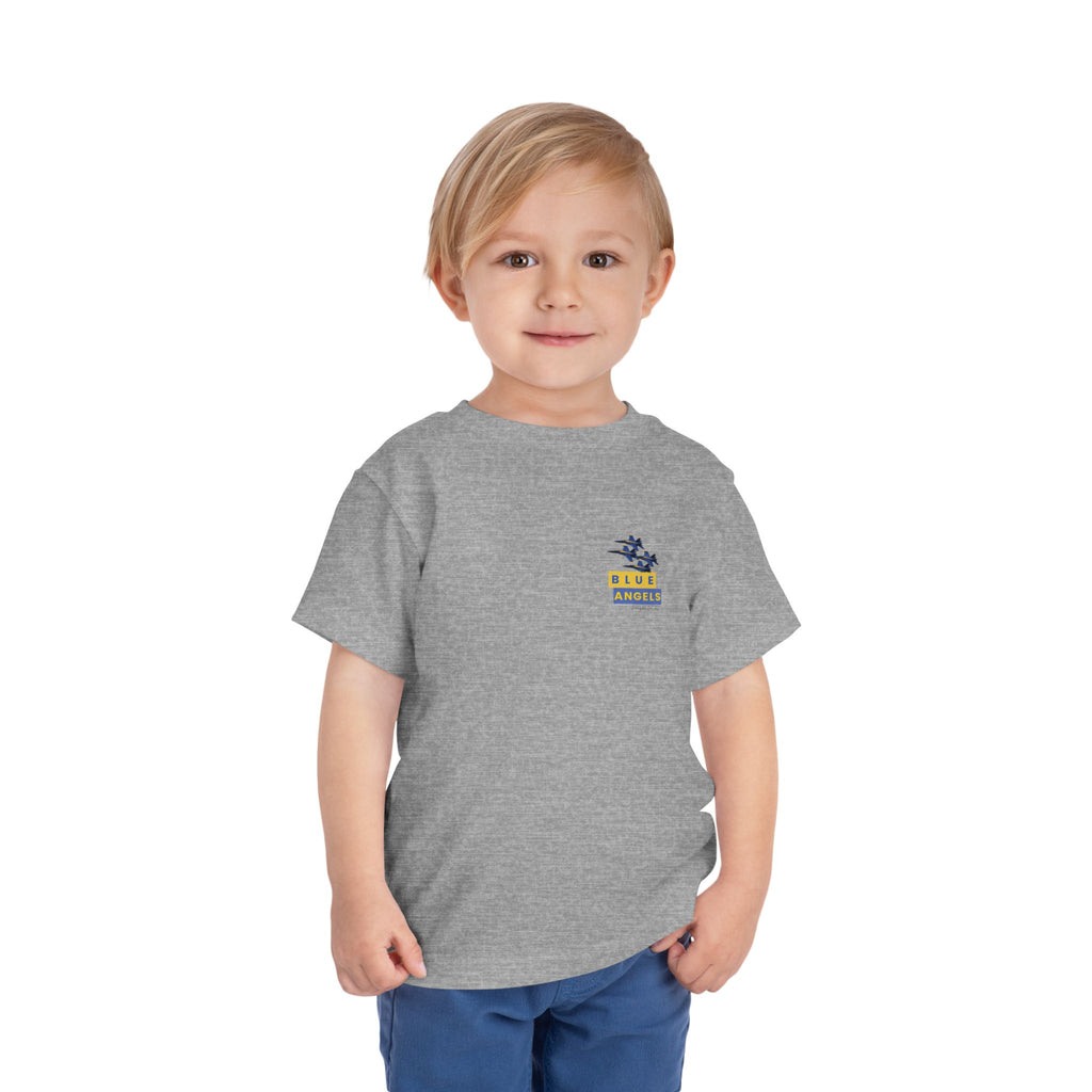 Blue Angels Diamond 4 Kids Shirt | Youth Jet Fighter Tee | Pensacola Florida Navy Air Show T-Shirt