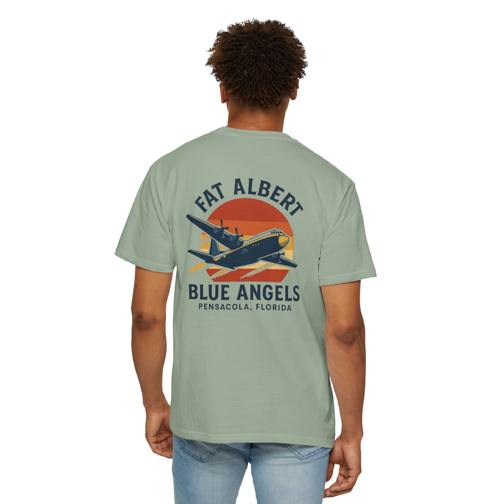 Fat Albert Blue Angels T-shirt, Vintage Airplane Tee, Aviation Gift, Unisex Graphic Tee, Aeronautics Apparel, Flight Enthusiast Shirt