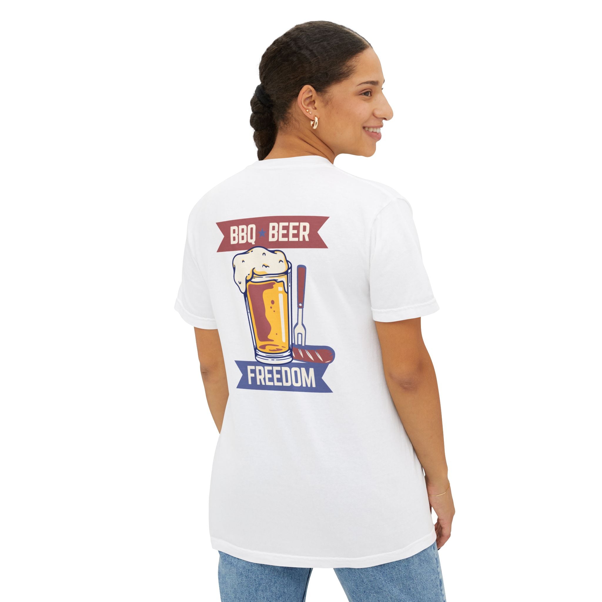 Barbecue and Beers Pocket T-Shirt