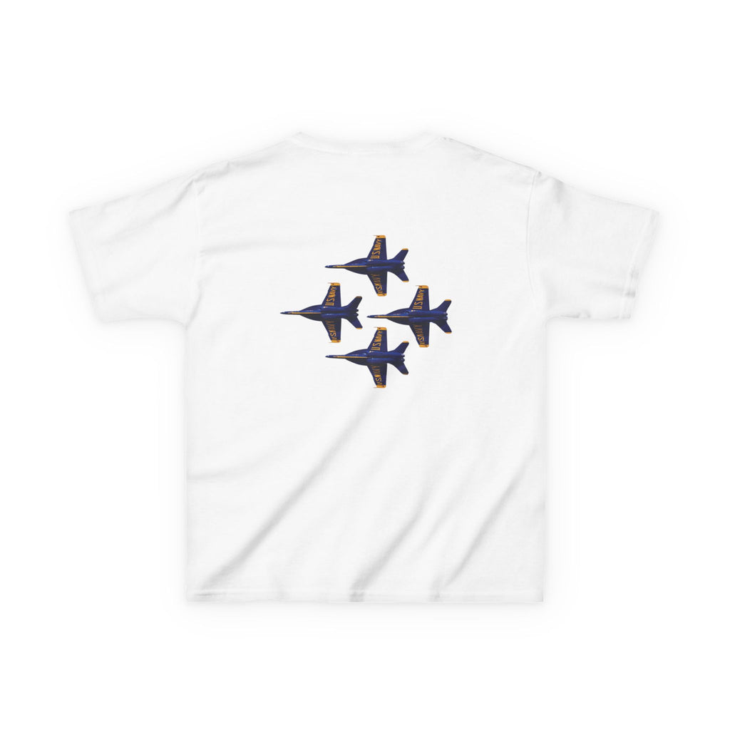Kids Blue Angels Diamond Formation Tee — Pensacola Airshow Shirt