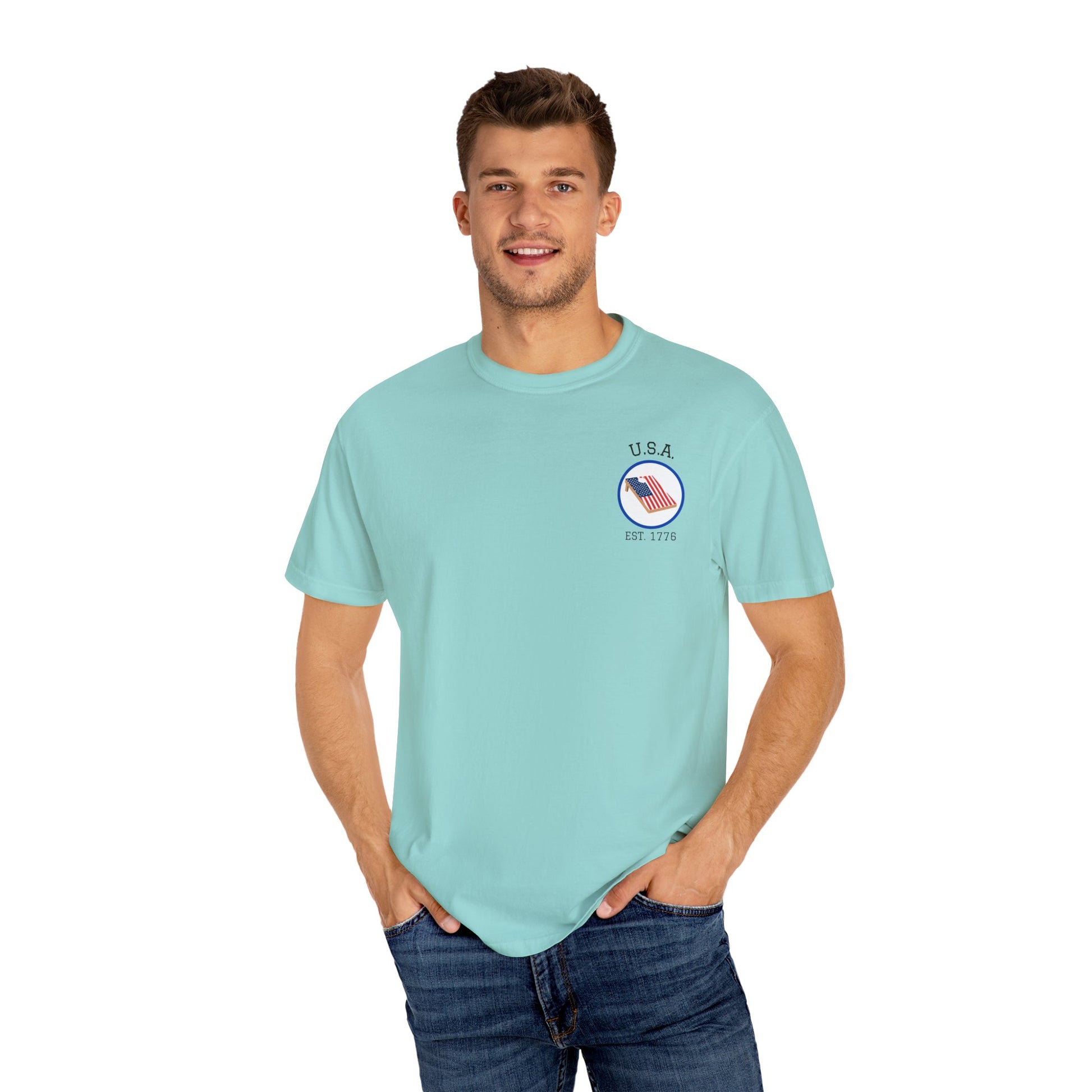 Stars, Stripes & Cornhole T-Shirt