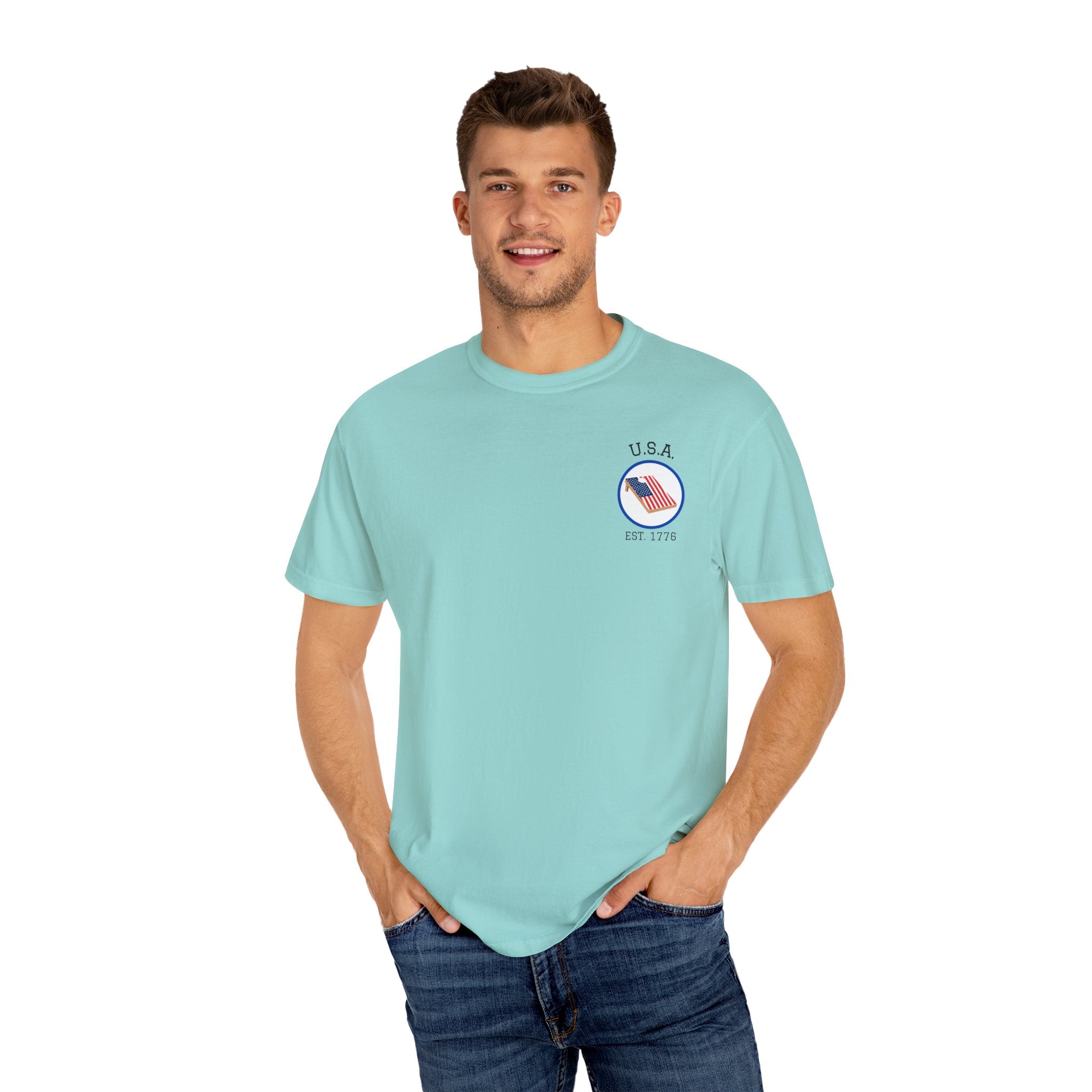 Stars, Stripes & Cornhole T-Shirt