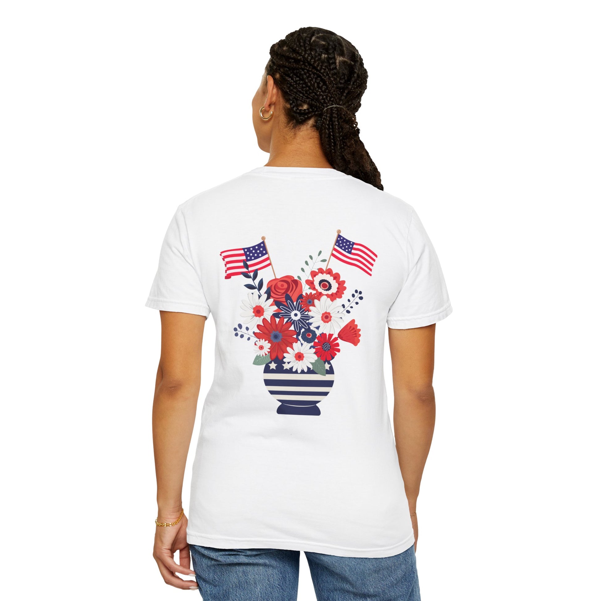 Floral Balloons USA T-shirt