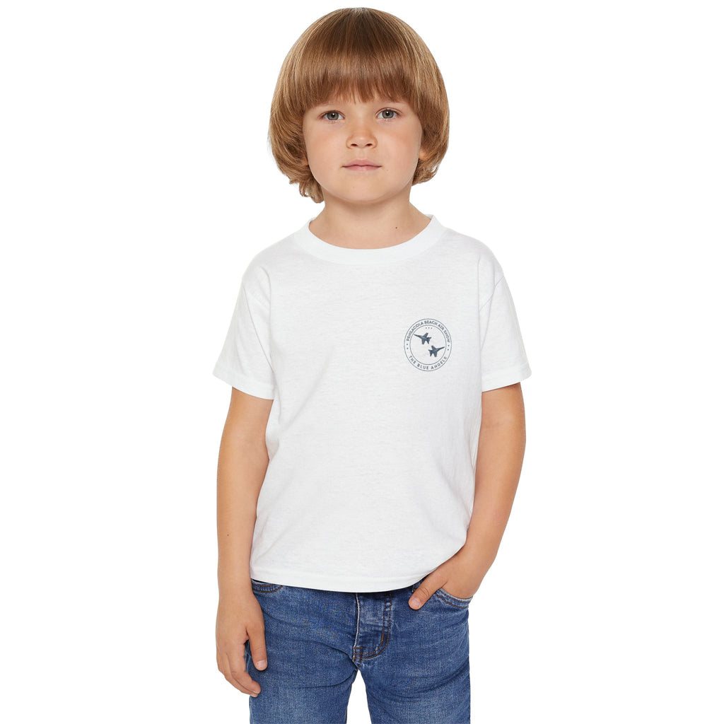 Toddler T-shirt Vintage Bluea Angels Pensacola Beach Jet Flyover Tee
