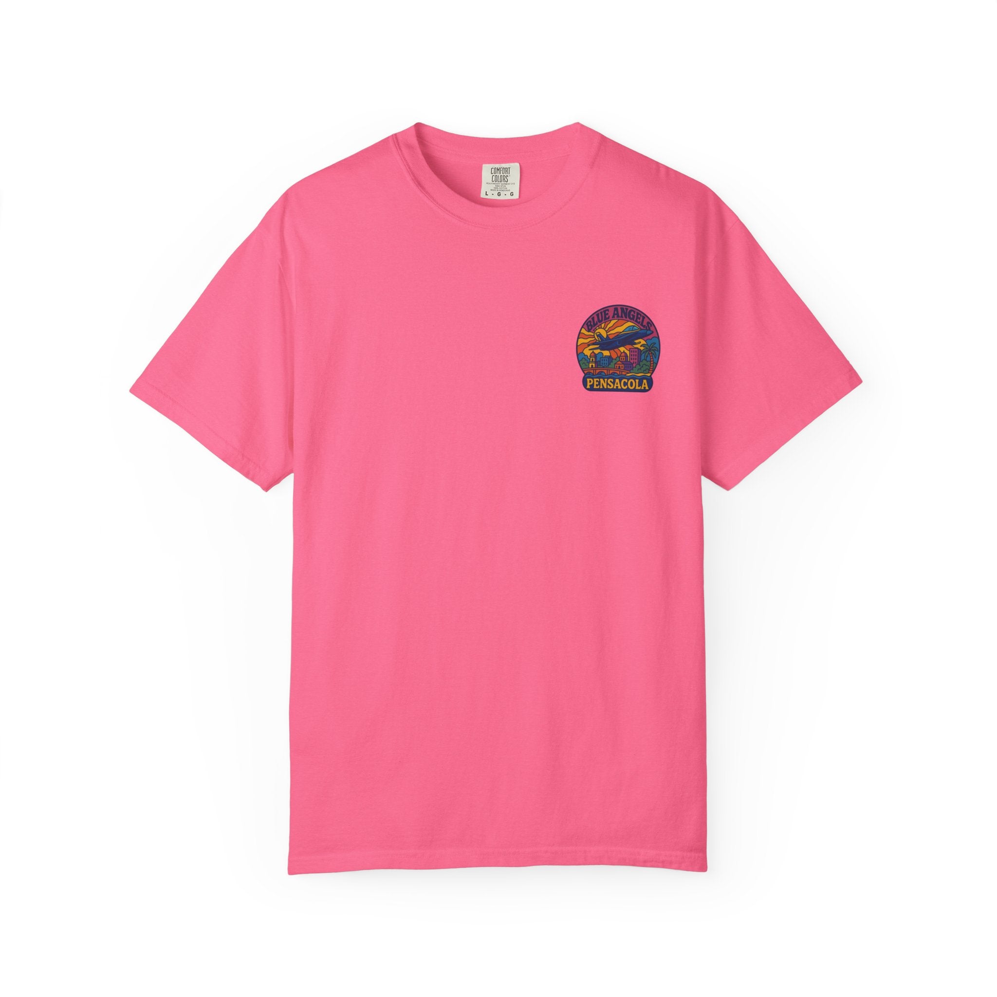 Blue Angels Retro Pensacola T-Shirt – Psychedelic Vintage Style