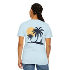 Sunset Palm Trees & Golf T-Shirt
