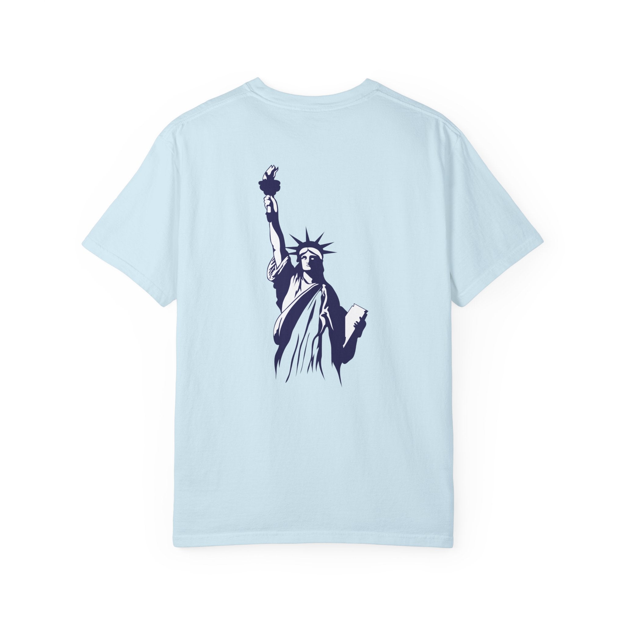 Statue of Liberty Shirt – Vintage USA Graphic Tee, Patriotic Freedom Design, NYC Landmark T-Shirt