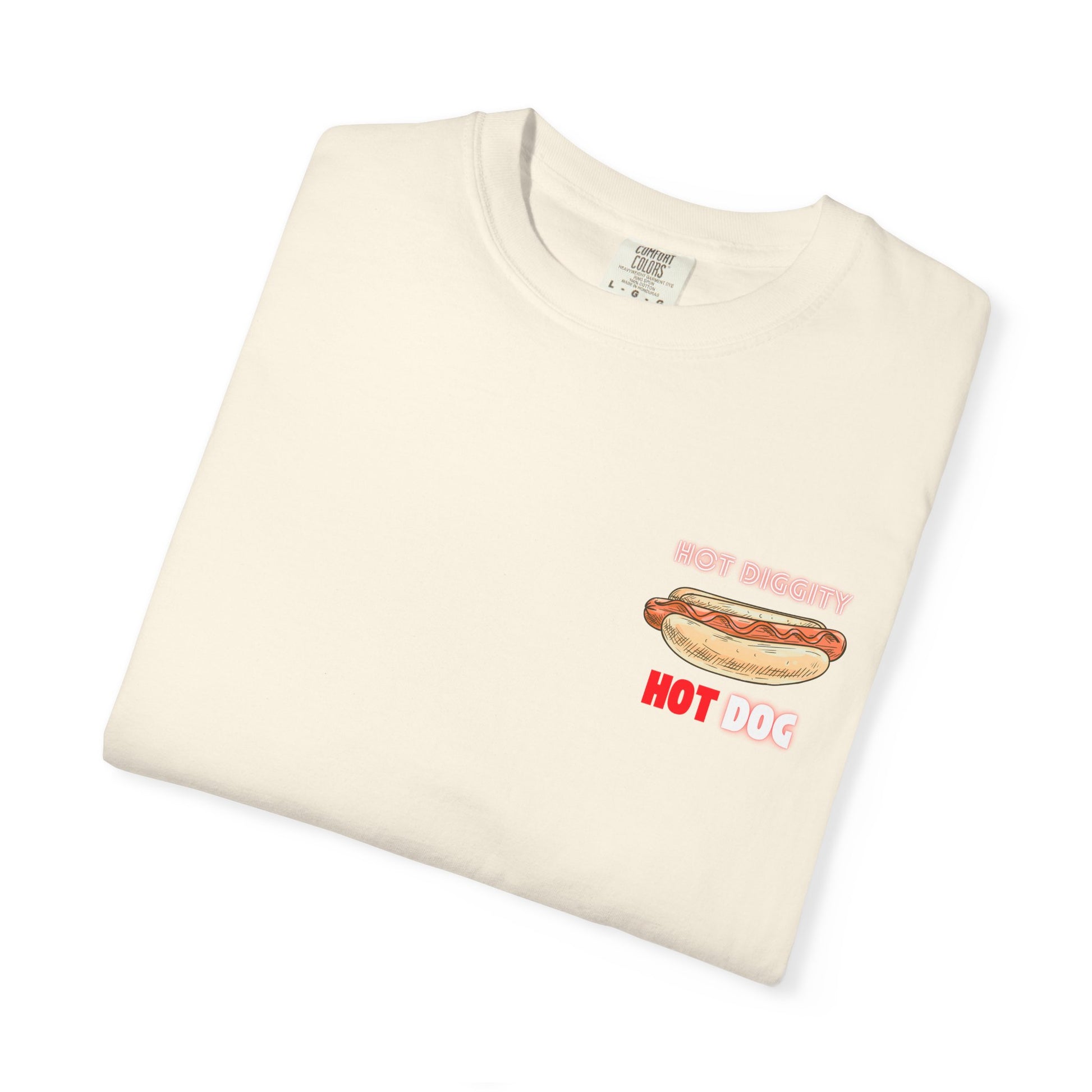 HOT DIGGITY HOT DOG T-SHIRT