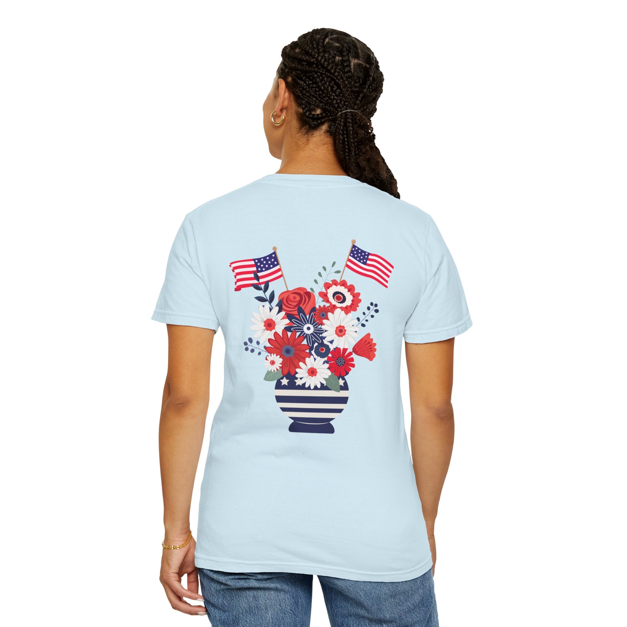 Floral Balloons USA T-shirt